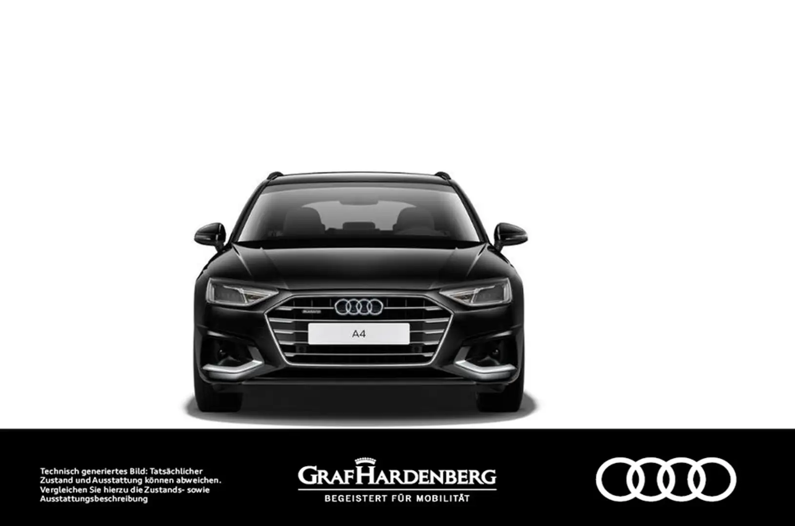 Audi A4 Avant 40 TDI quattro S line Navi AHK SHZ Schwarz - 2