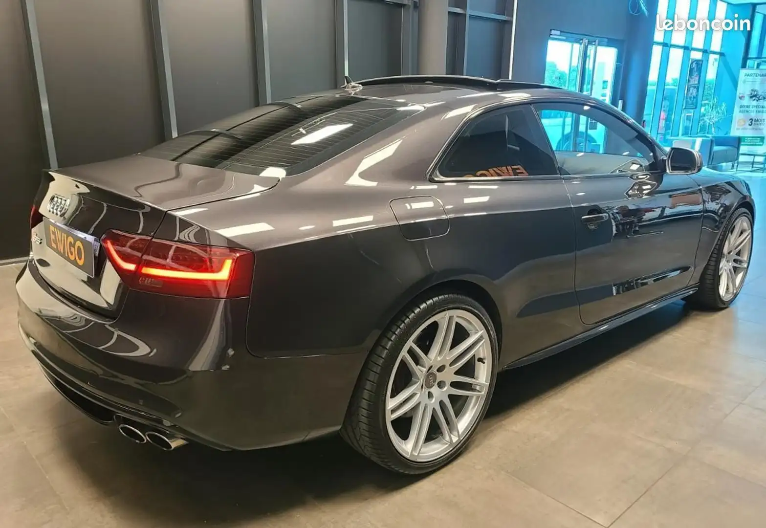 Audi S5 COUPE 3.0 TFSI 333ch QUATTRO S-TRONIC Gris - 2