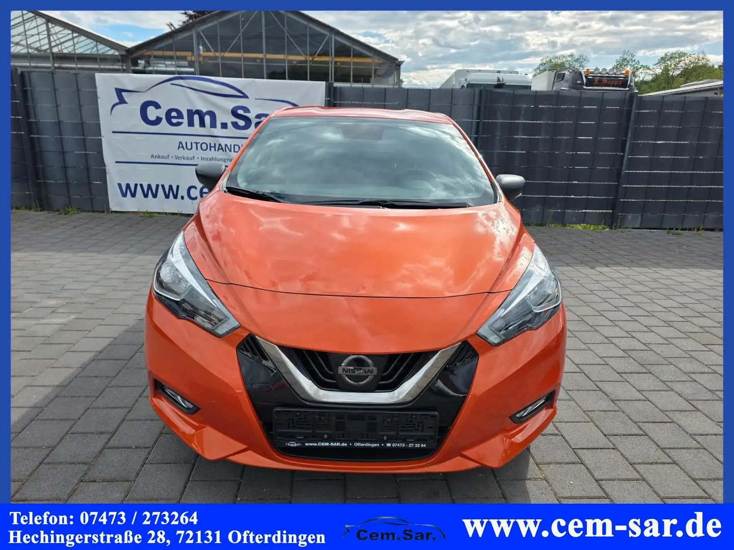 Nissan Micra N-Way *Euro 6*Klima*SHZ*Bluetooth*Kamera*+ Oranj - 2