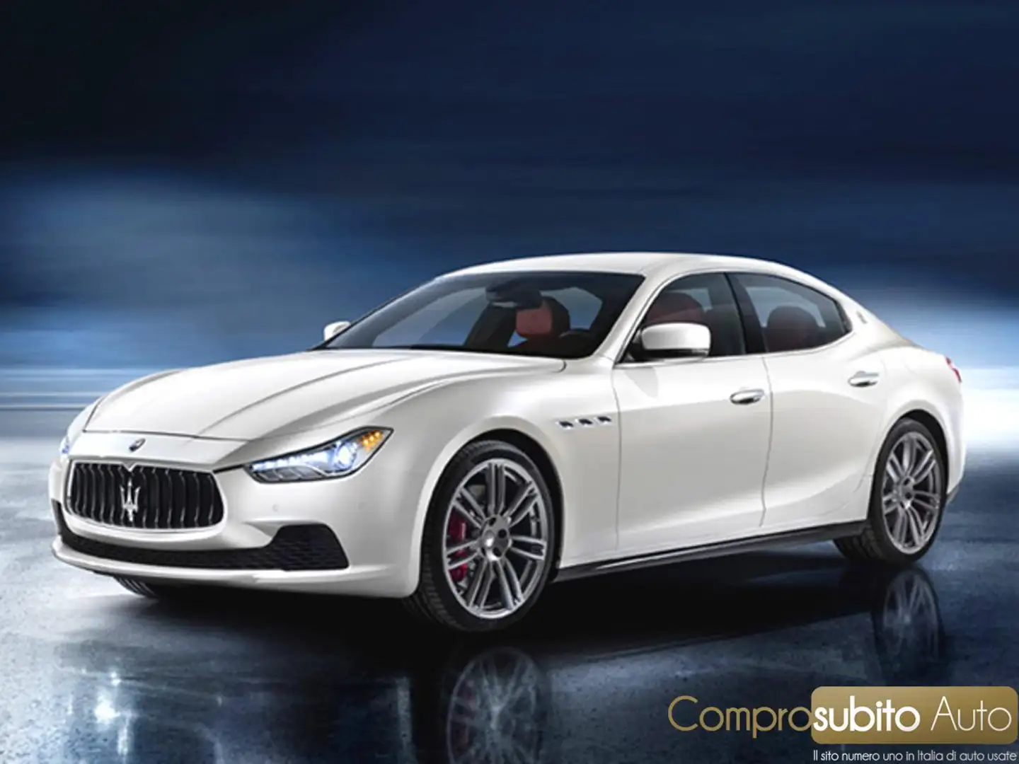 Maserati Ghibli V6 430 CV Blu/Azzurro - 1