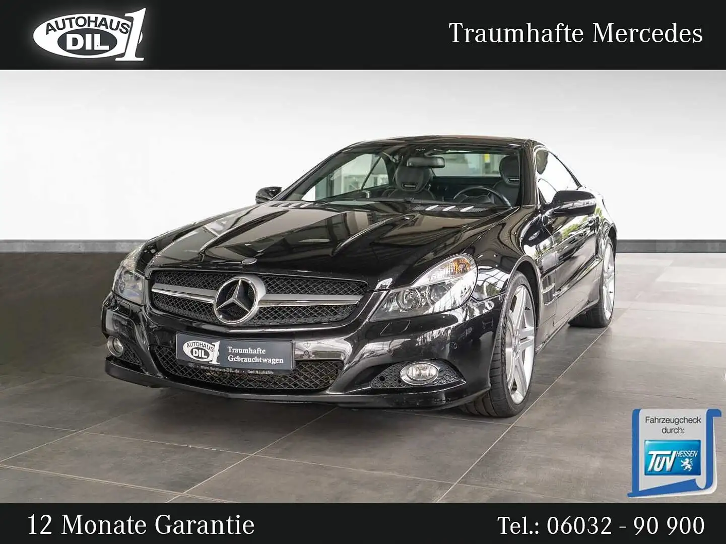 Mercedes-Benz SL 350 7G-TRONIC *HARMAN KARDON*SCHECKHEFT* Noir - 1