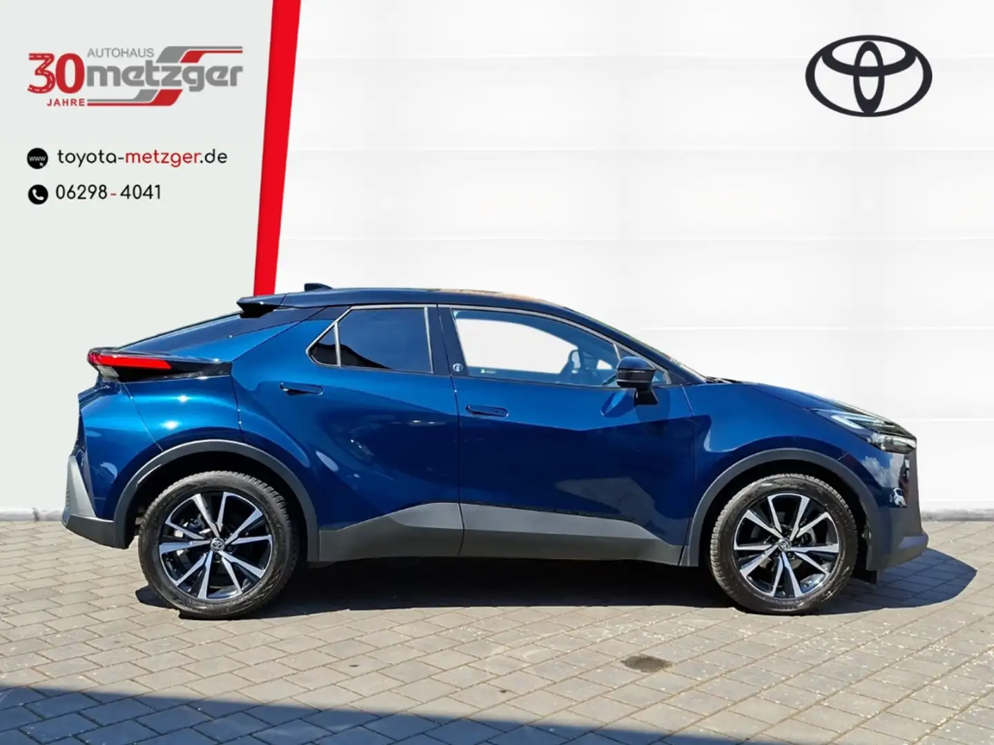 Toyota C-HR 1.8 Hybrid Team D +Navi +Digitales Cockpit +El. He Blau - 2