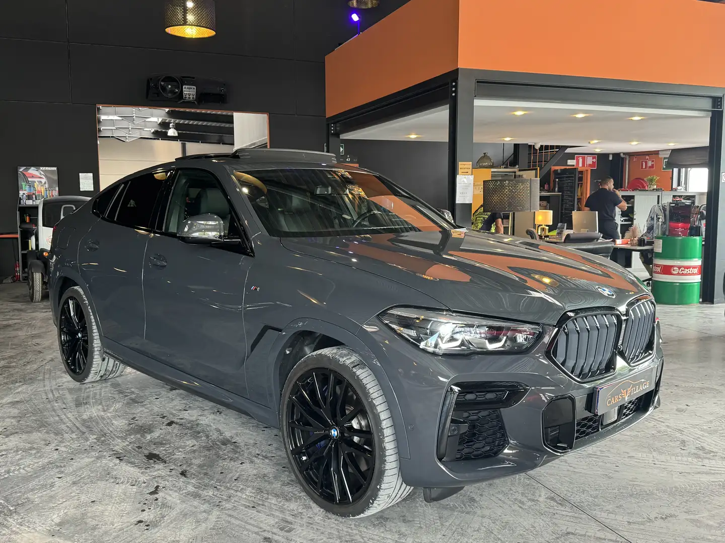 BMW X6 M M50i - ECHAPEMENT SPORT - FULL OPTION - SHOWROOM Grijs - 2