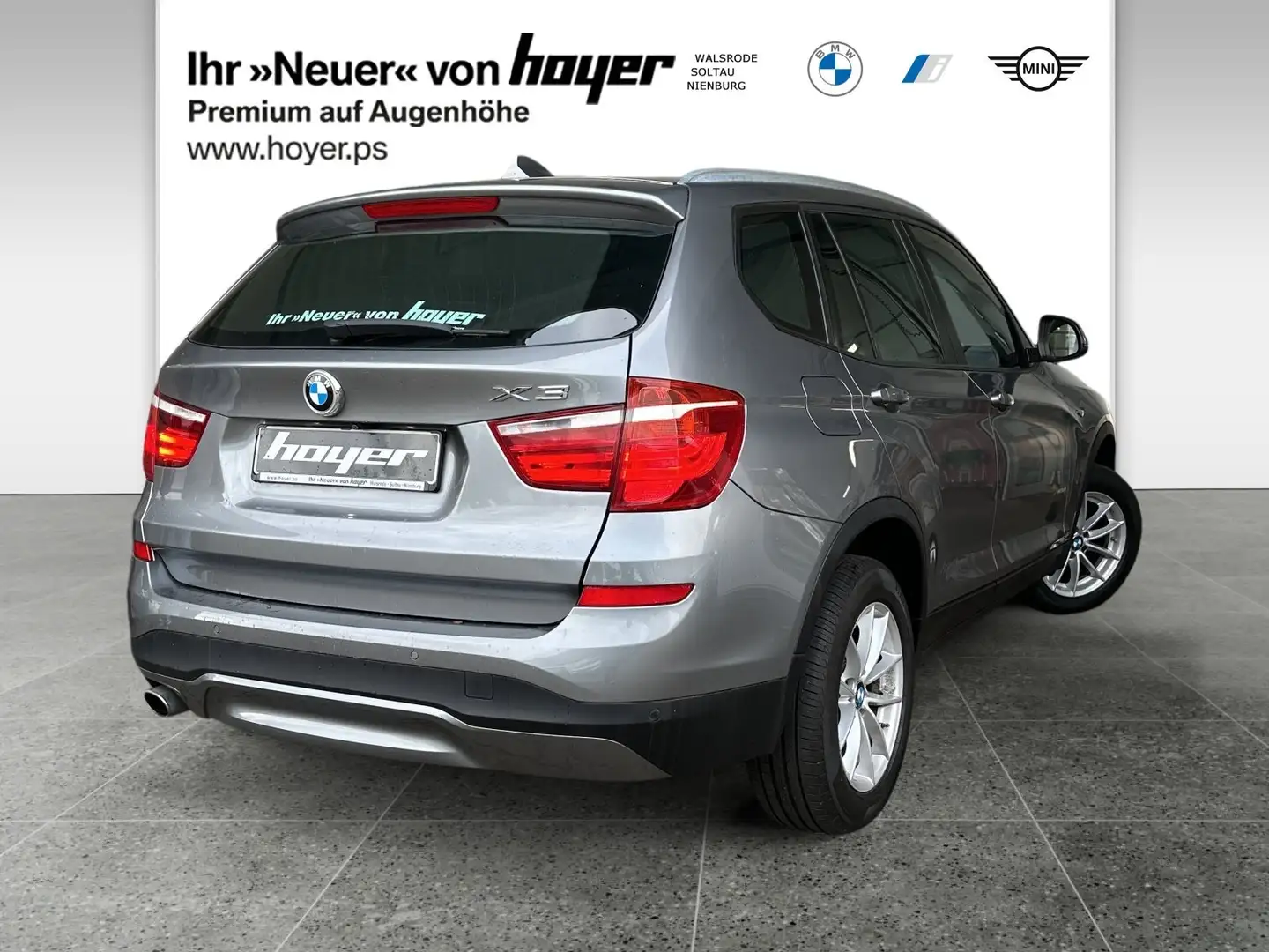 BMW X3 xDrive20d Head-Up Xenon Standhzg. RFK PDC Grau - 2