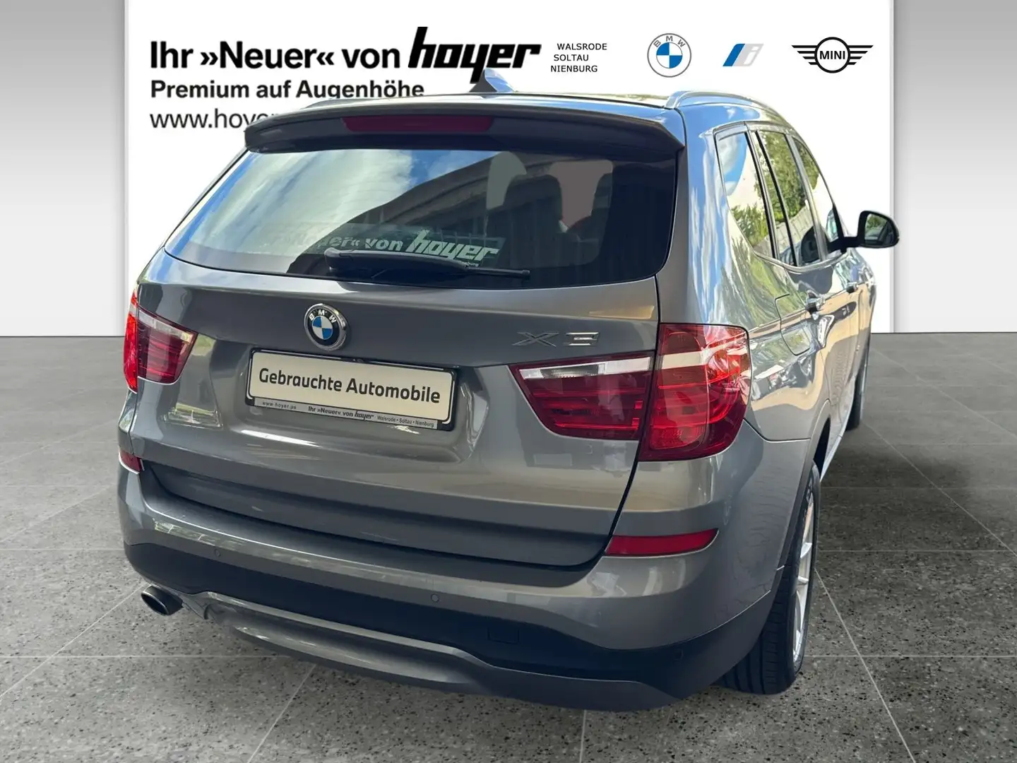 BMW X3 xDrive20d Head-Up Xenon Standhzg. RFK PDC Gris - 2