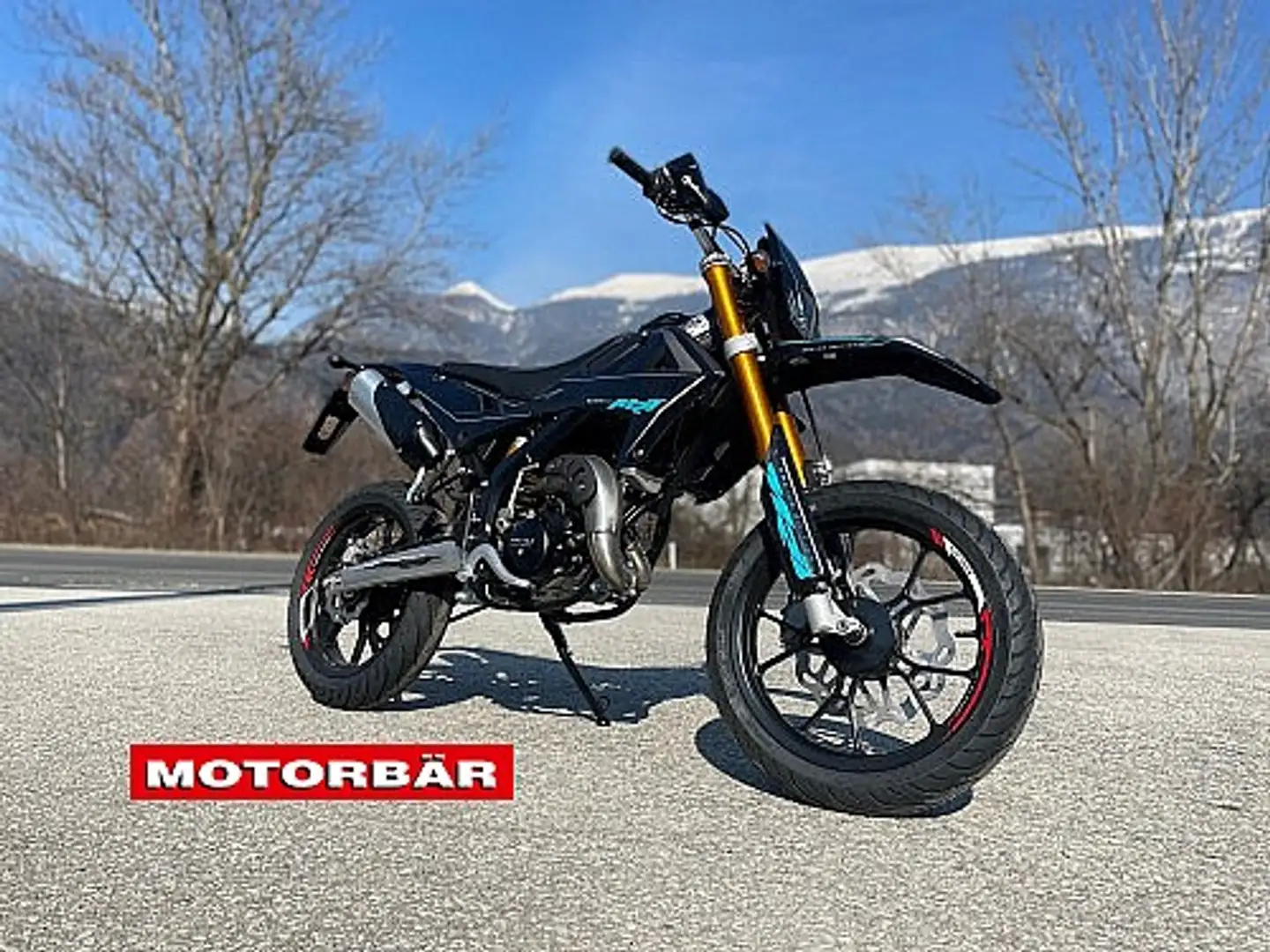 Rieju MRT 50 MRT 50 Supermoto Negru - 1