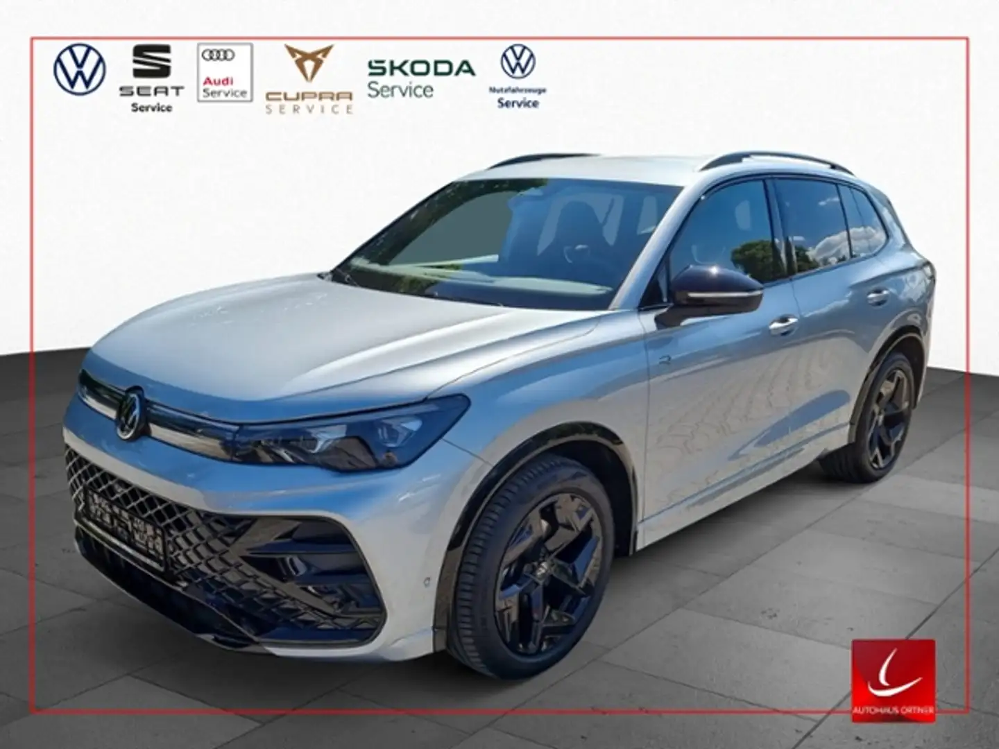 Volkswagen Tiguan 1,5 eTSI DSG R-LINE BLACK STYLE NAVI MATRIX-LED A Plateado - 1