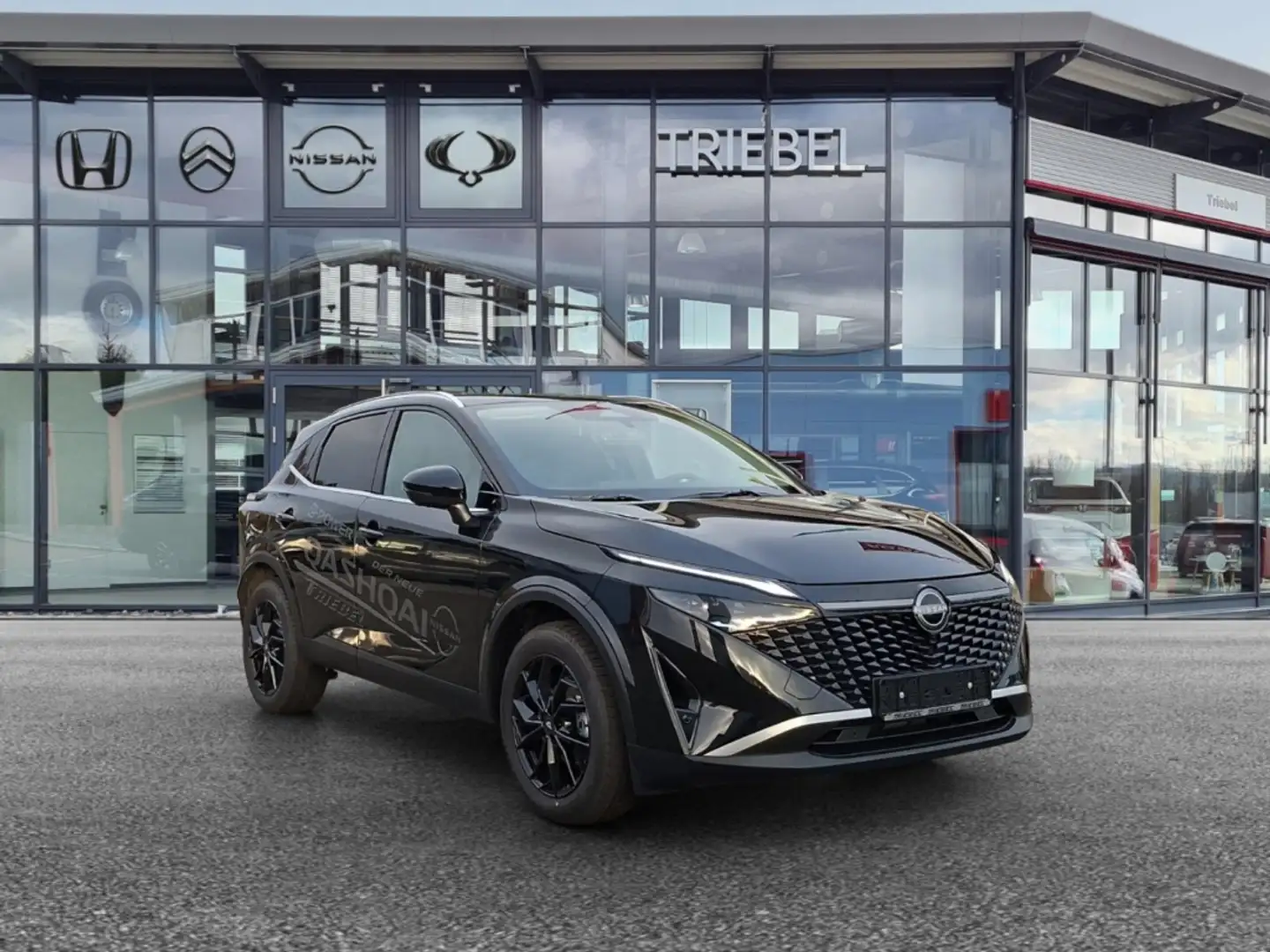 Nissan Qashqai N-Connecta 1.3 DIG-T °LED°Navi°SHZ°BF° Noir - 2