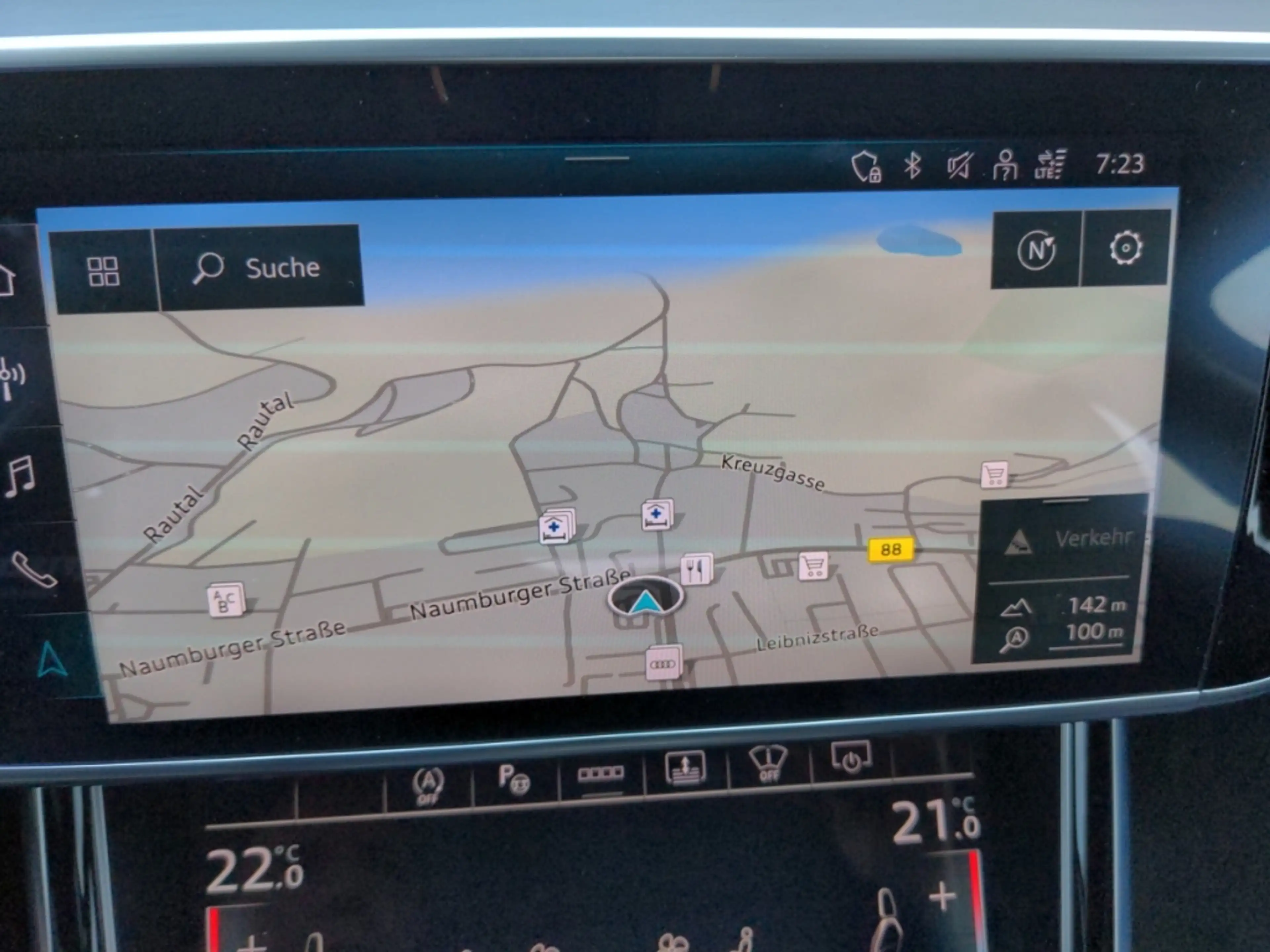 Audi A8 60 TFSI 60TFSI quattro Matrix STHZ Navi HUD B&O Pa — photo 12