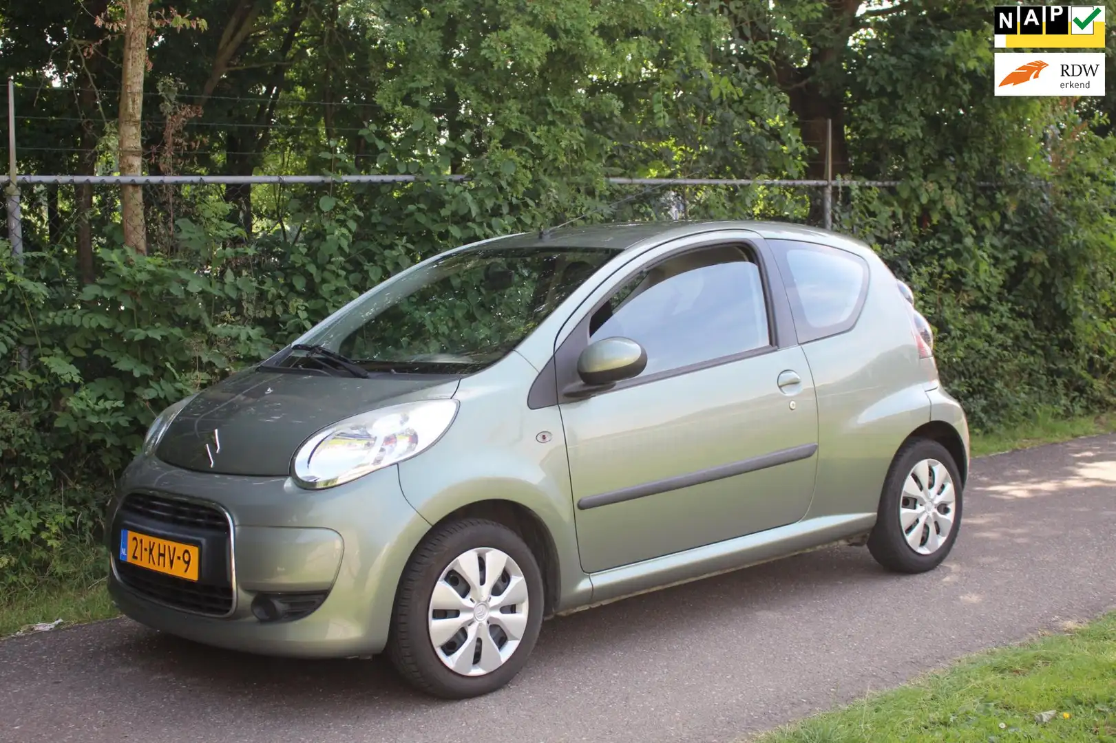 Citroen C1 1.0-12V Ambiance *1e EIG !*Elek Ramen *CV Groen - 1