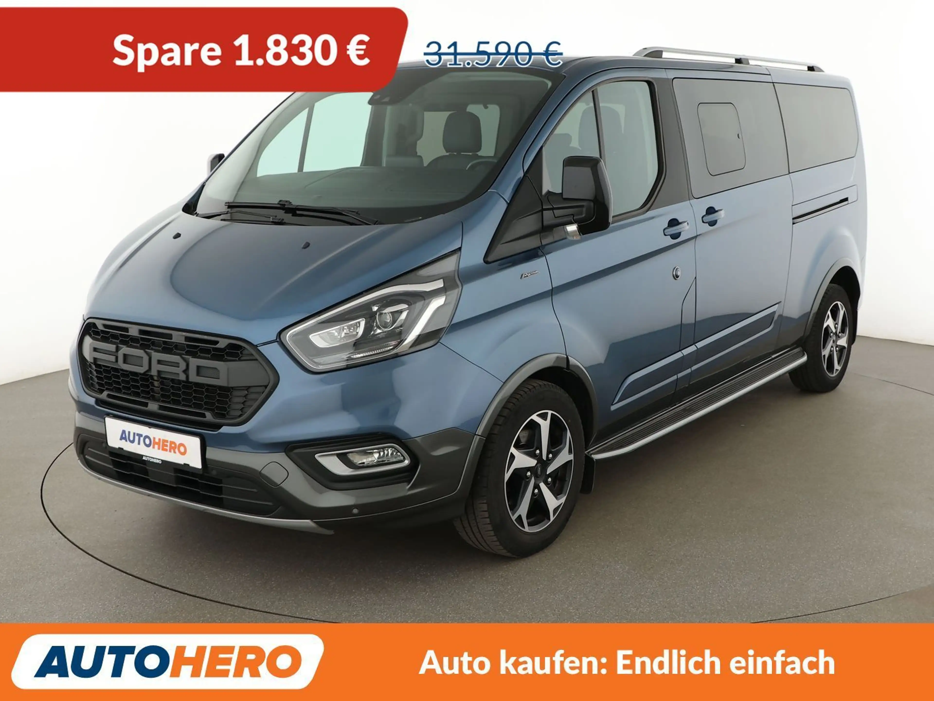 Ford Tourneo Custom 2.0 TDCi Mild-Hybrid 320 L1*NAVI*XENON*PDC*