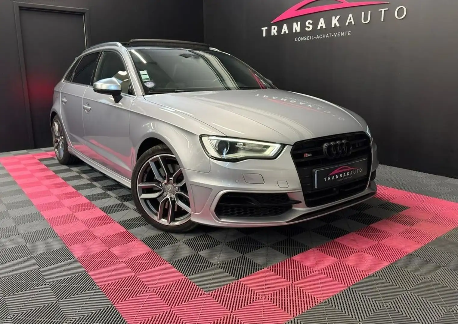 Audi S3 SPORTBACK 2.0 TFSI 300ch Quattro S-Tronic 6 ORIGINE FRANCE SUIVI COMPLET RÉVISION À JOUR Gris - 1