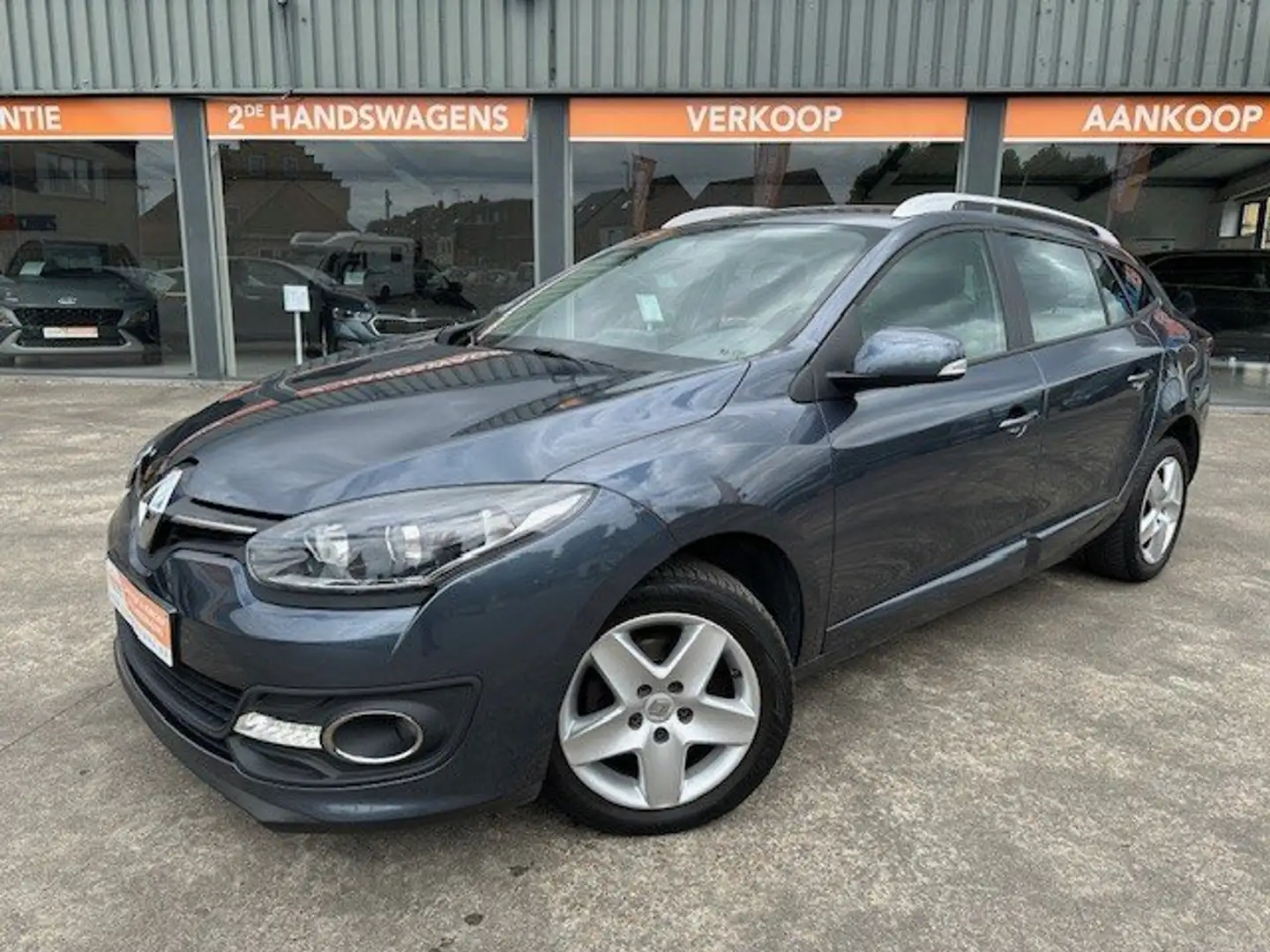 Renault Megane 1.2i benzine, 2016, GPS, 104.895km's+Garantie Grijs - 1
