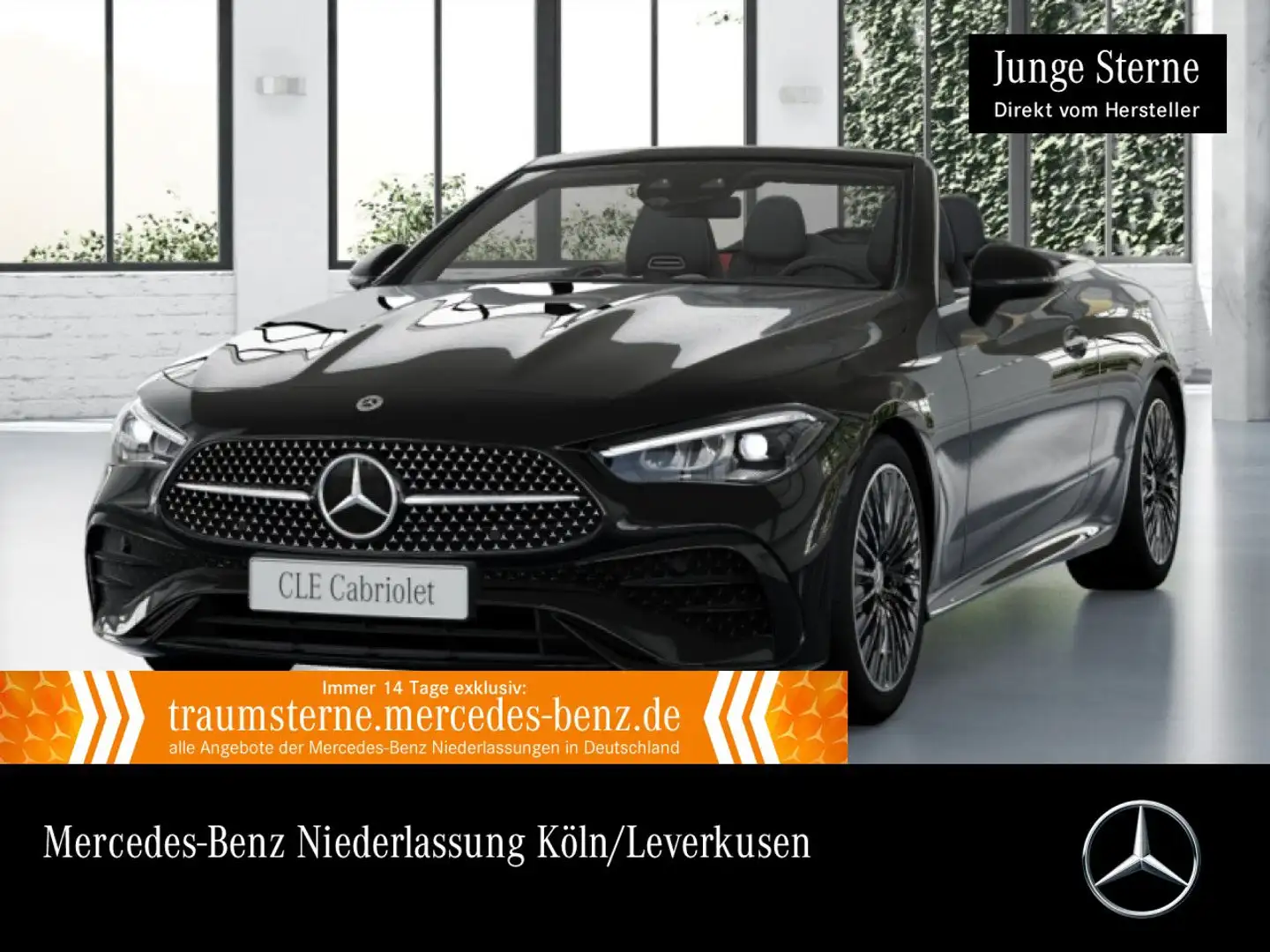 Mercedes-Benz CLE 220 d AMG+NIGHT+LED+KAMERA+KEYLESS+9G Schwarz - 1