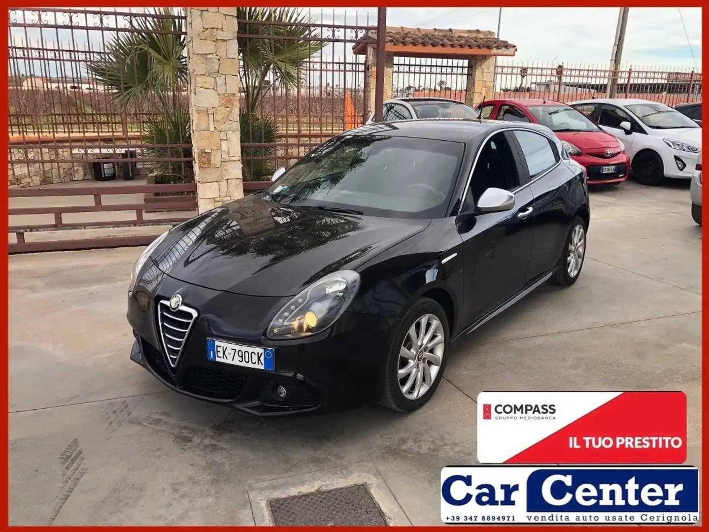 Alfa Romeo Giulietta 1.6 JTDm-2 105 CV Distinctive Nero - 1