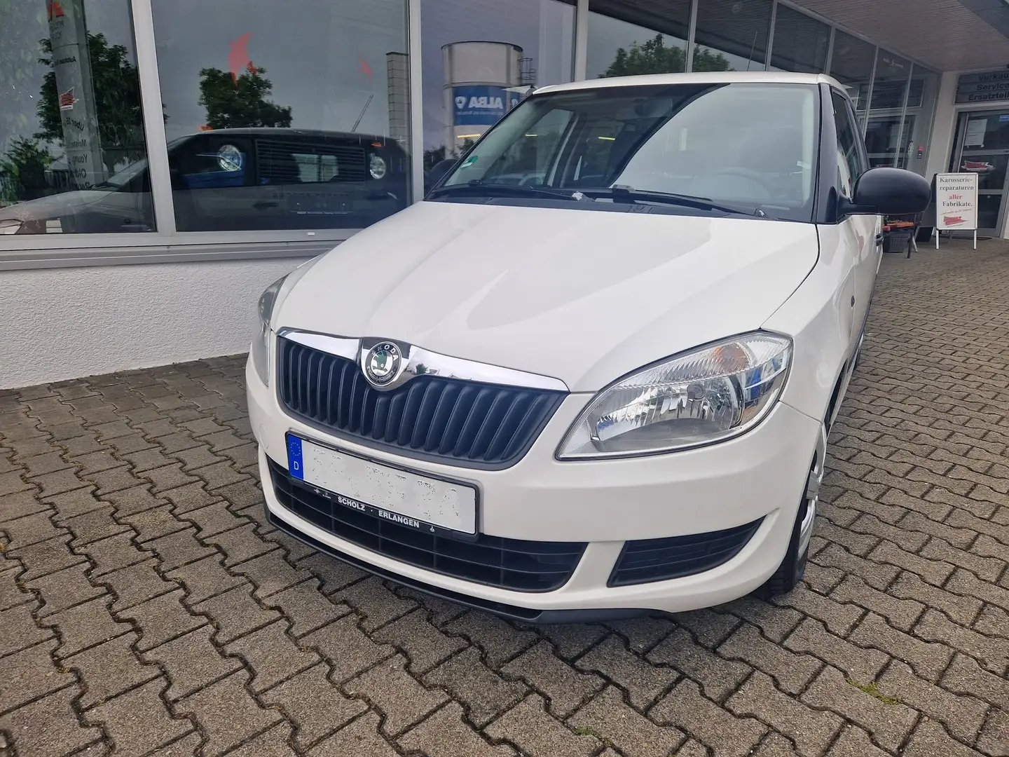 Skoda Fabia 1.2 Klima Weiß - 2