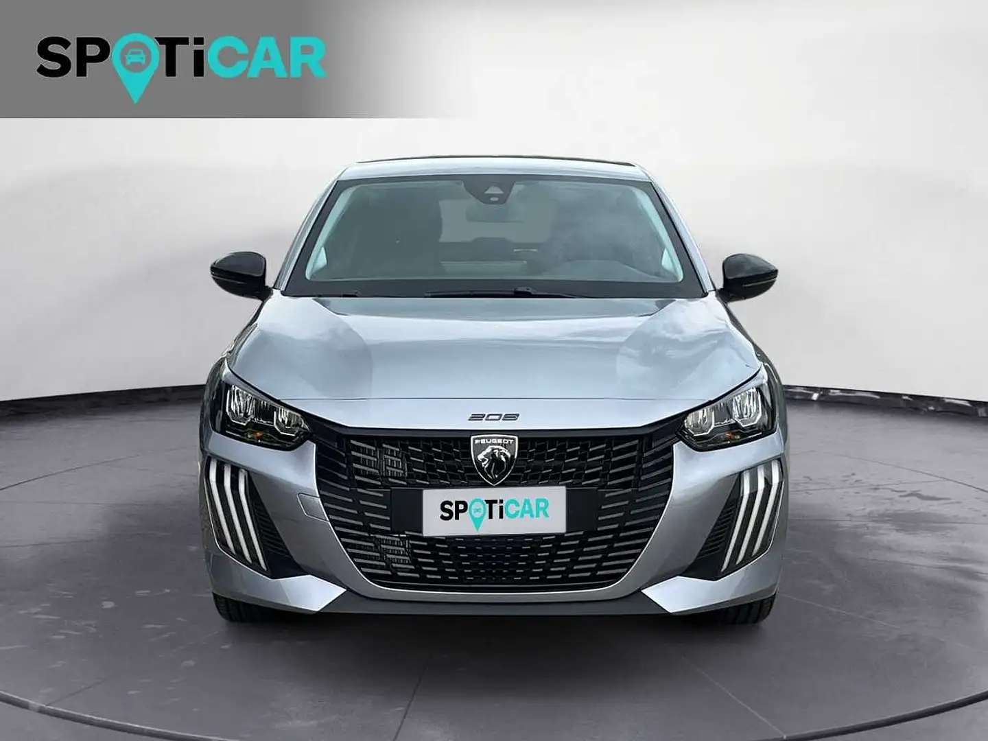 Peugeot 208 Hybrid 100 E-DCS6 Style Gris - 2