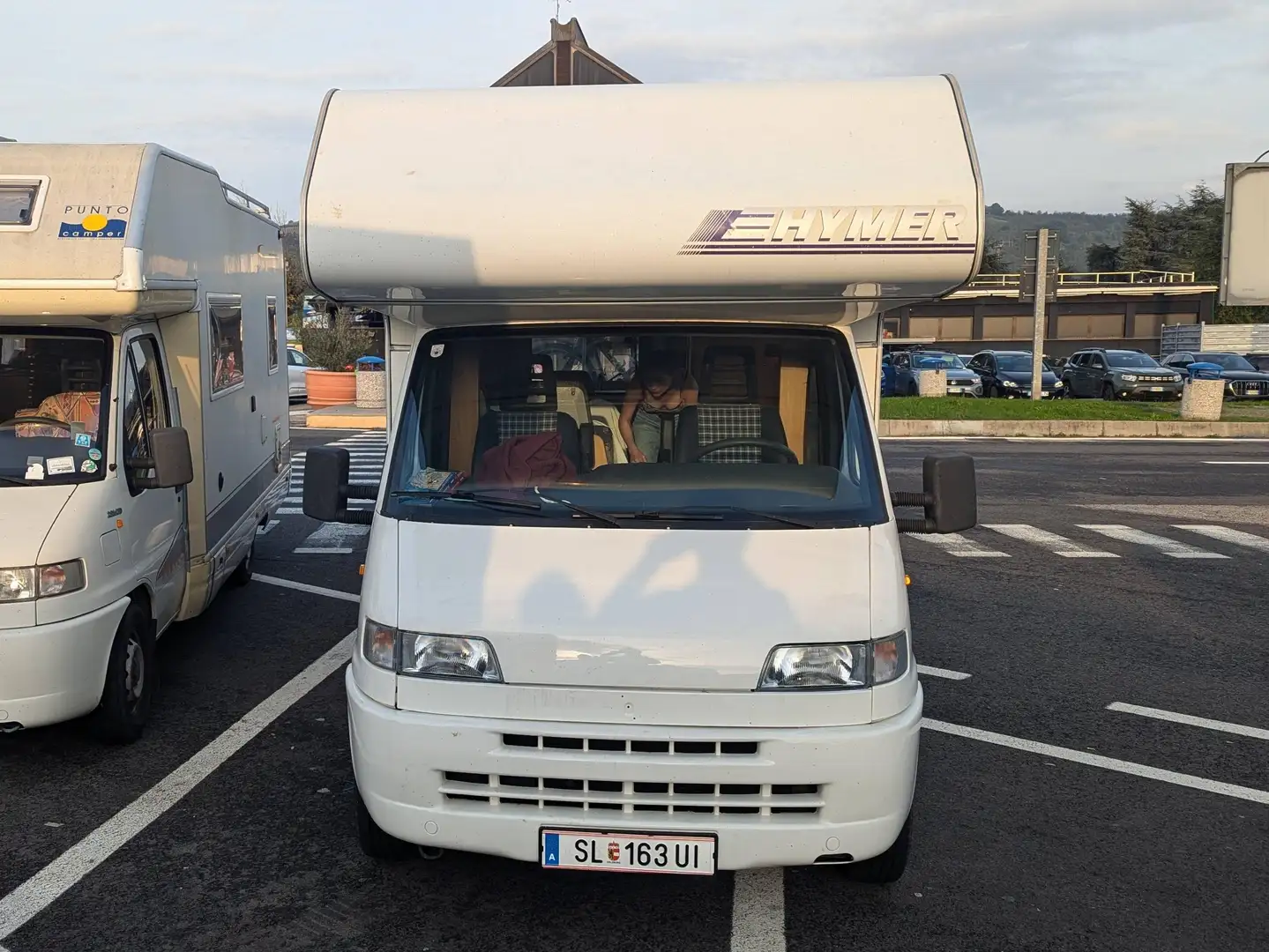 Fiat Ducato Hymer Swing 544 Weiß - 2