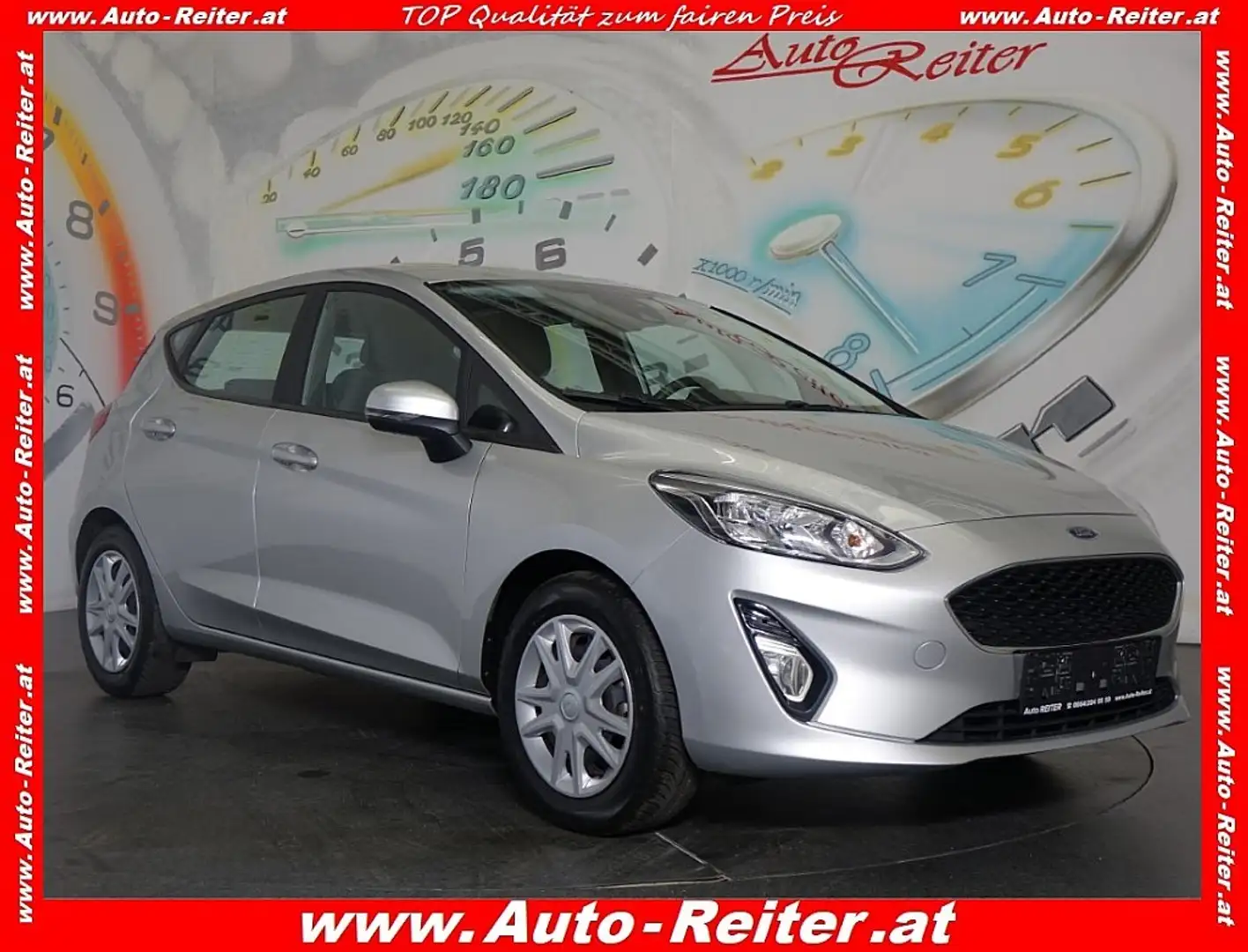 Ford Fiesta Cool & Connect 1,1 *NAVI, SITZHEIZUNG, TEMPOMAT... Silber - 1
