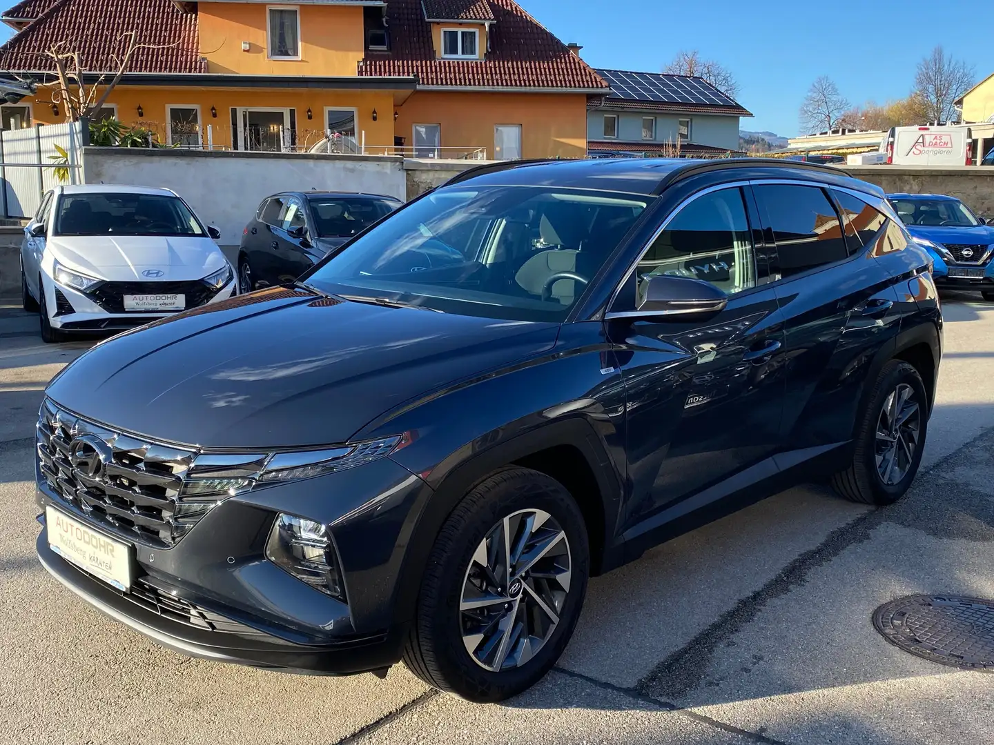 Hyundai TUCSON Tucson 1,6 T-GDI 2WD 48V Trend Line **TOP** Gris - 1