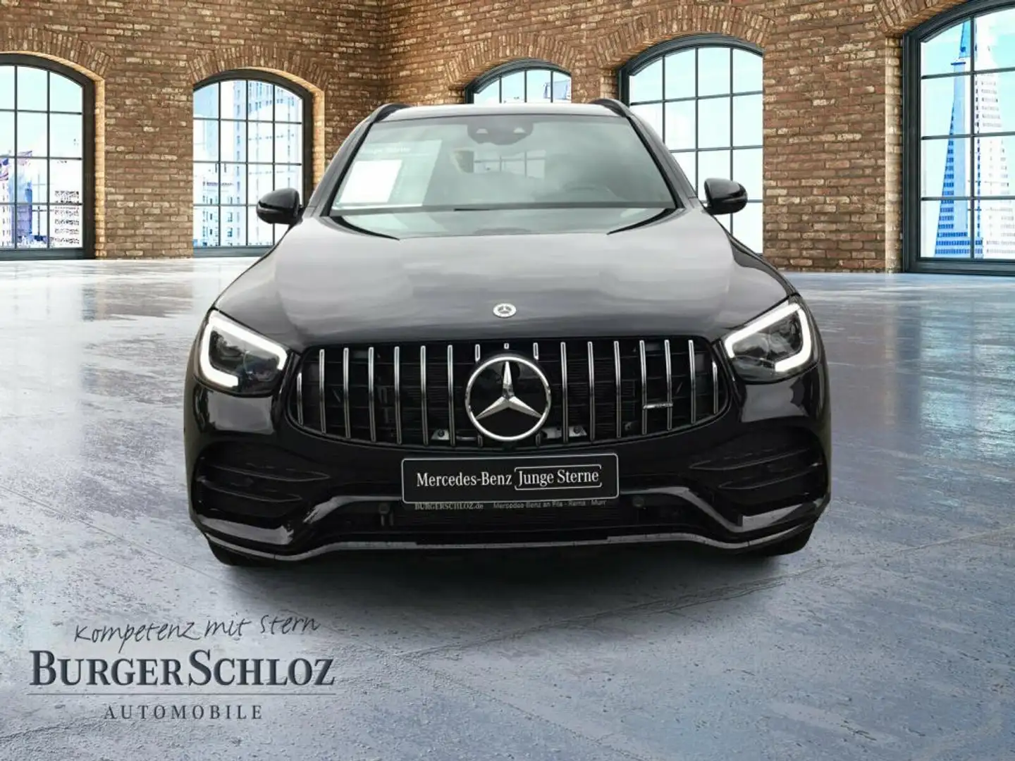 Mercedes-Benz GLC 400 d 4M AMG 360 ACC AHK AUT Akustikglas LED Schwarz - 2