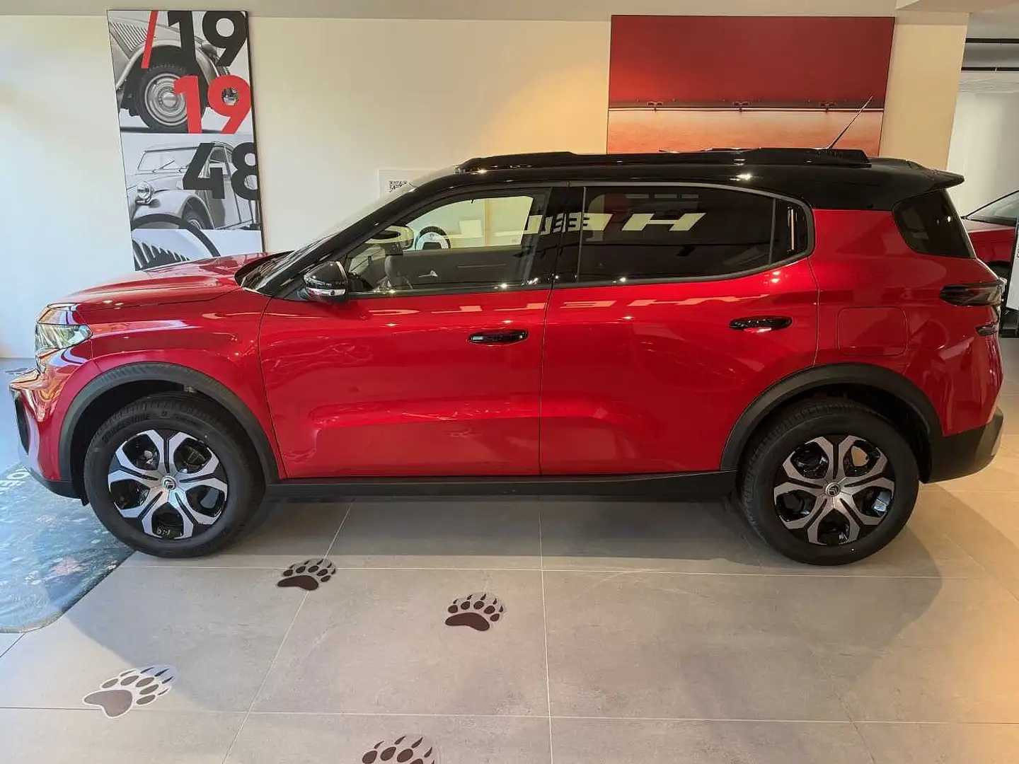 Citroen C3 Aircross Turbo 100 You Pack Plus - PRONTA CONSEGNA Rosso - 2
