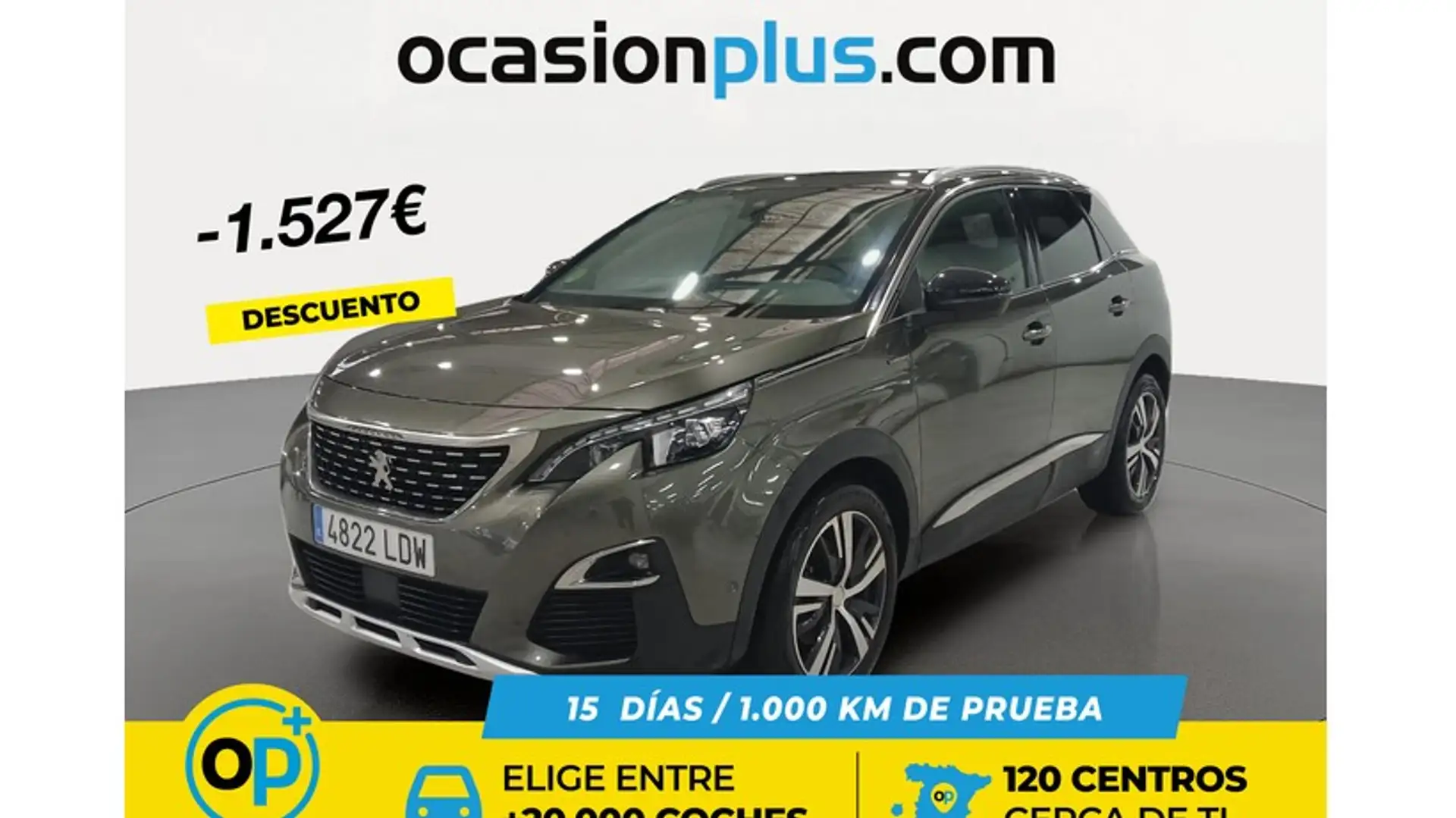 Peugeot 3008 1.5BlueHDi GT Line S&S 130 Grau - 1