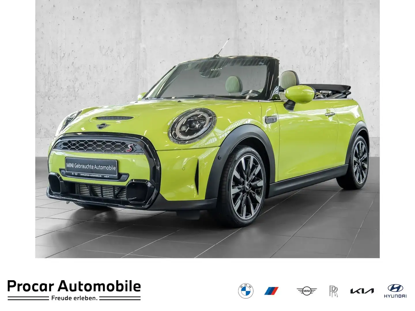 MINI Cooper S Cabrio Cooper S Cabrio HUD ACC RFK NAVI LED PDC V+H LM Giallo - 1