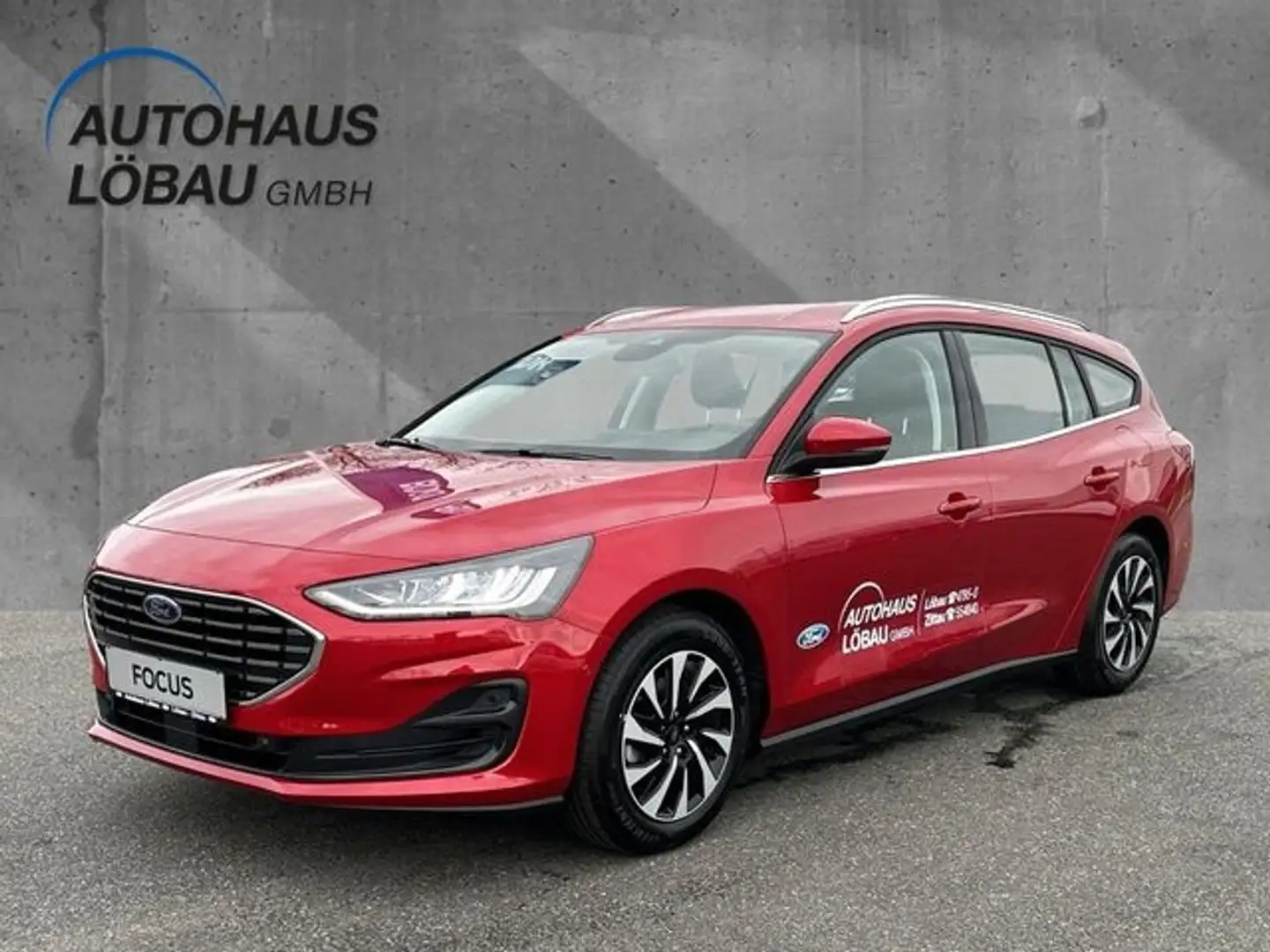 Ford Focus Turnier 1.0 TITANIUM Navi LED Dyn. Kurvenlicht ACC Rot - 1