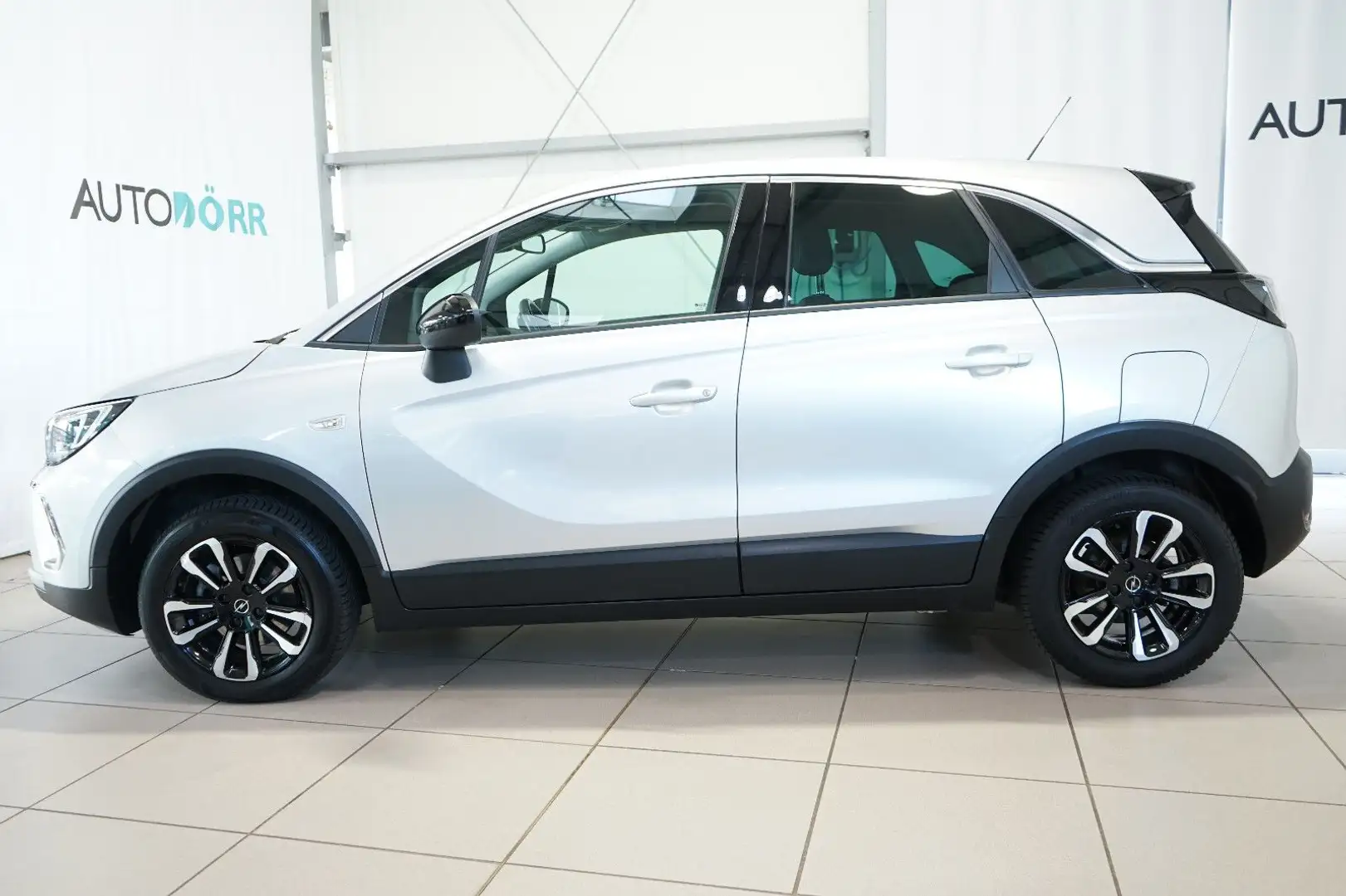 Opel Crossland X 1.2 Autom. 180°Kamera+SHZ+Lenkradhz Ezüst - 2