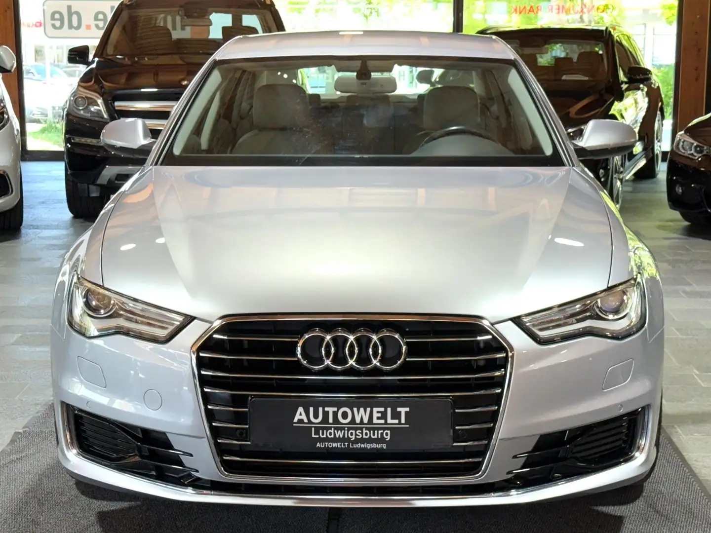 Audi A6 Limousine 1.8 TFSI XENON-NAVI-LEDER Argent - 2