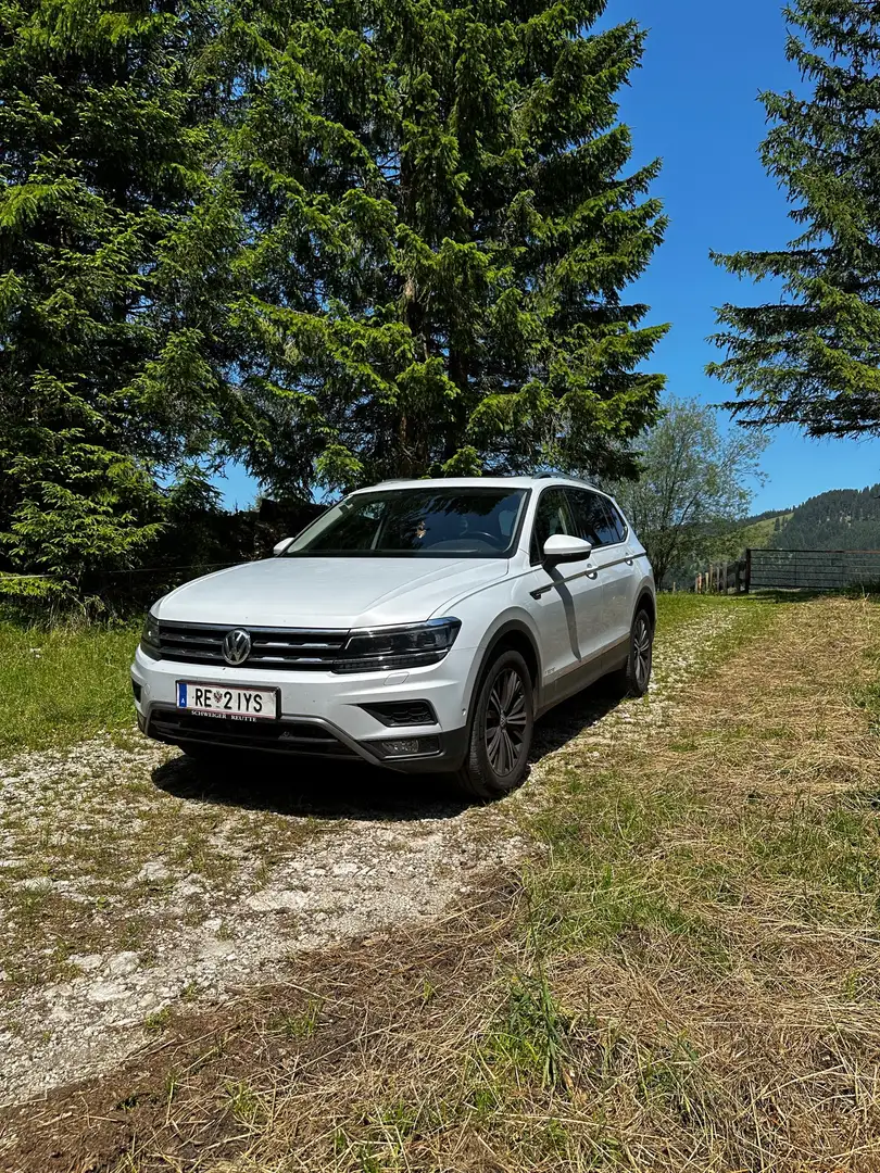 Volkswagen Tiguan VW Tiguan Allspace 2.0 TDI / 4Motion DSG Weiß - 1