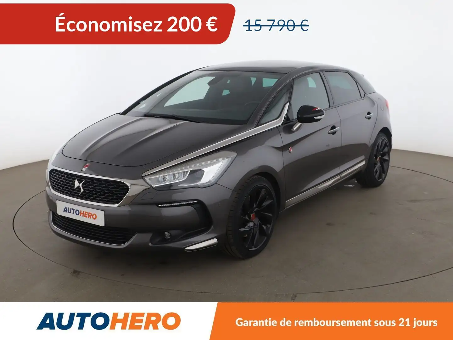 DS Automobiles DS 5 2.0 Blue-HDi Performance Line EAT6 Grigio - 1