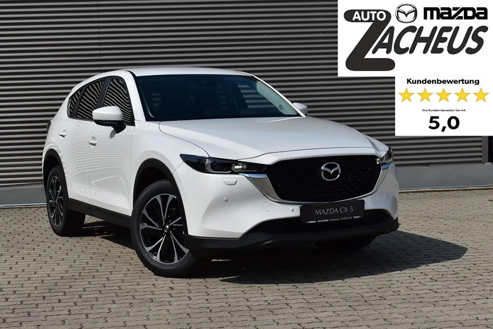 Mazda CX-5 e-SKYACTIV G 165 ADVANTAGE Voll-LED Blanc - 1