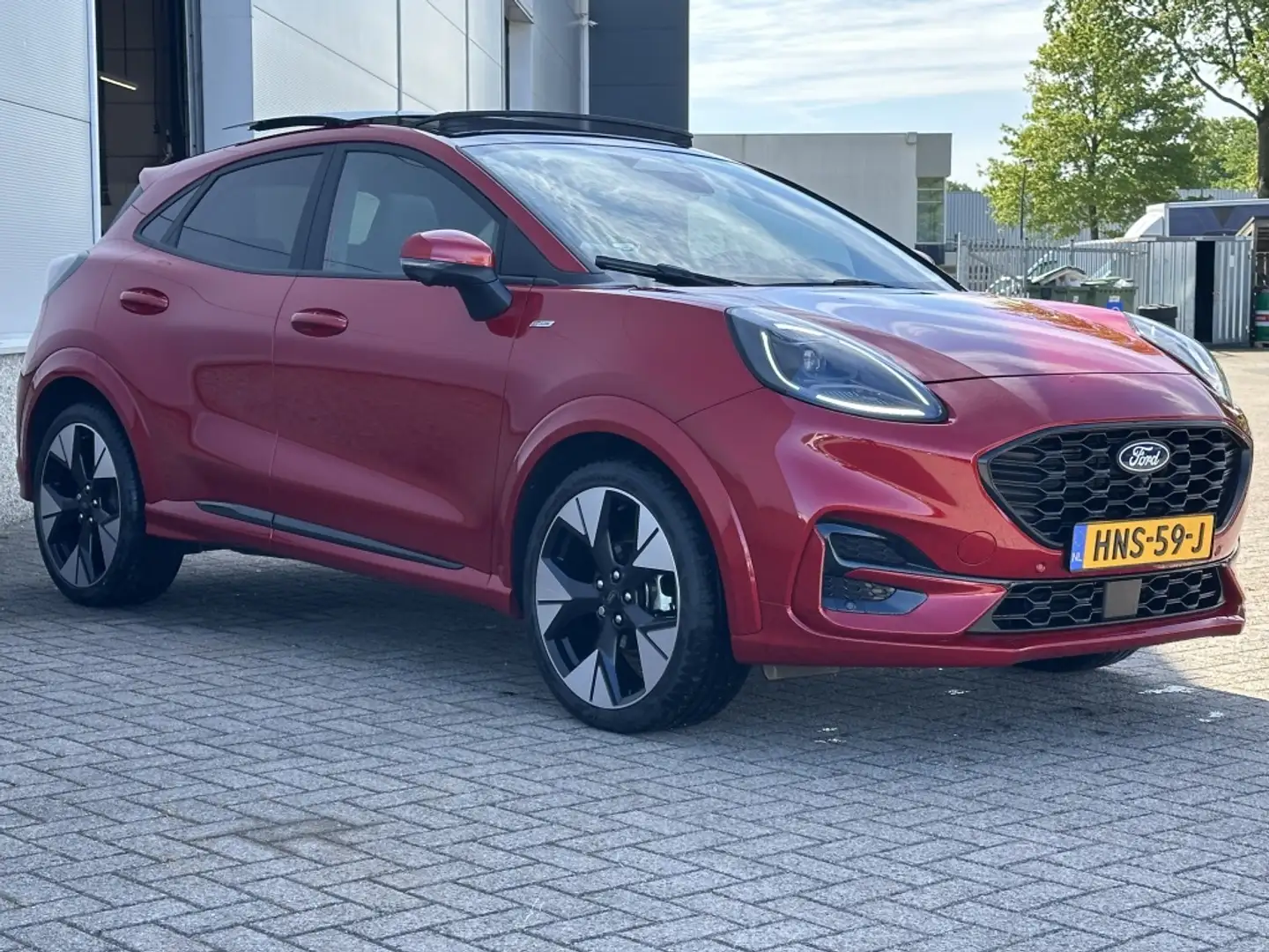 Ford Puma 1.0 EB Hyb ST-Line X 155pk! AUTOMAAT! TREKHAAK! DR Rouge - 2