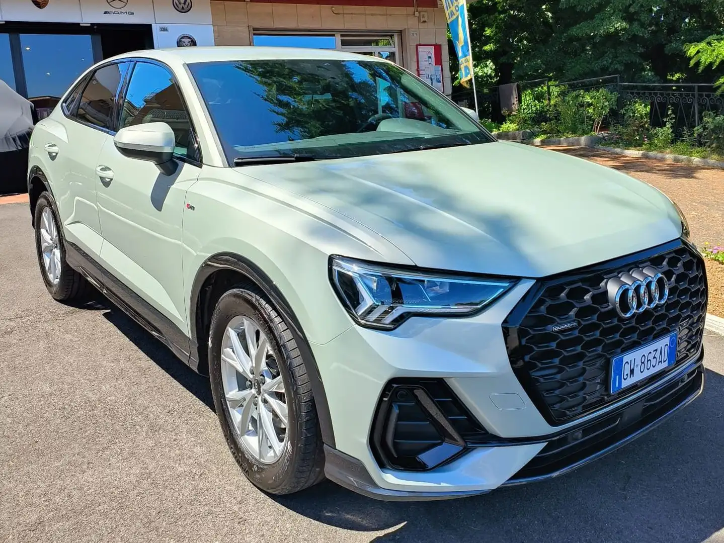 Audi Q3 Sportback 35 tdi quattro s-tronic S Line in sede Grey - 1