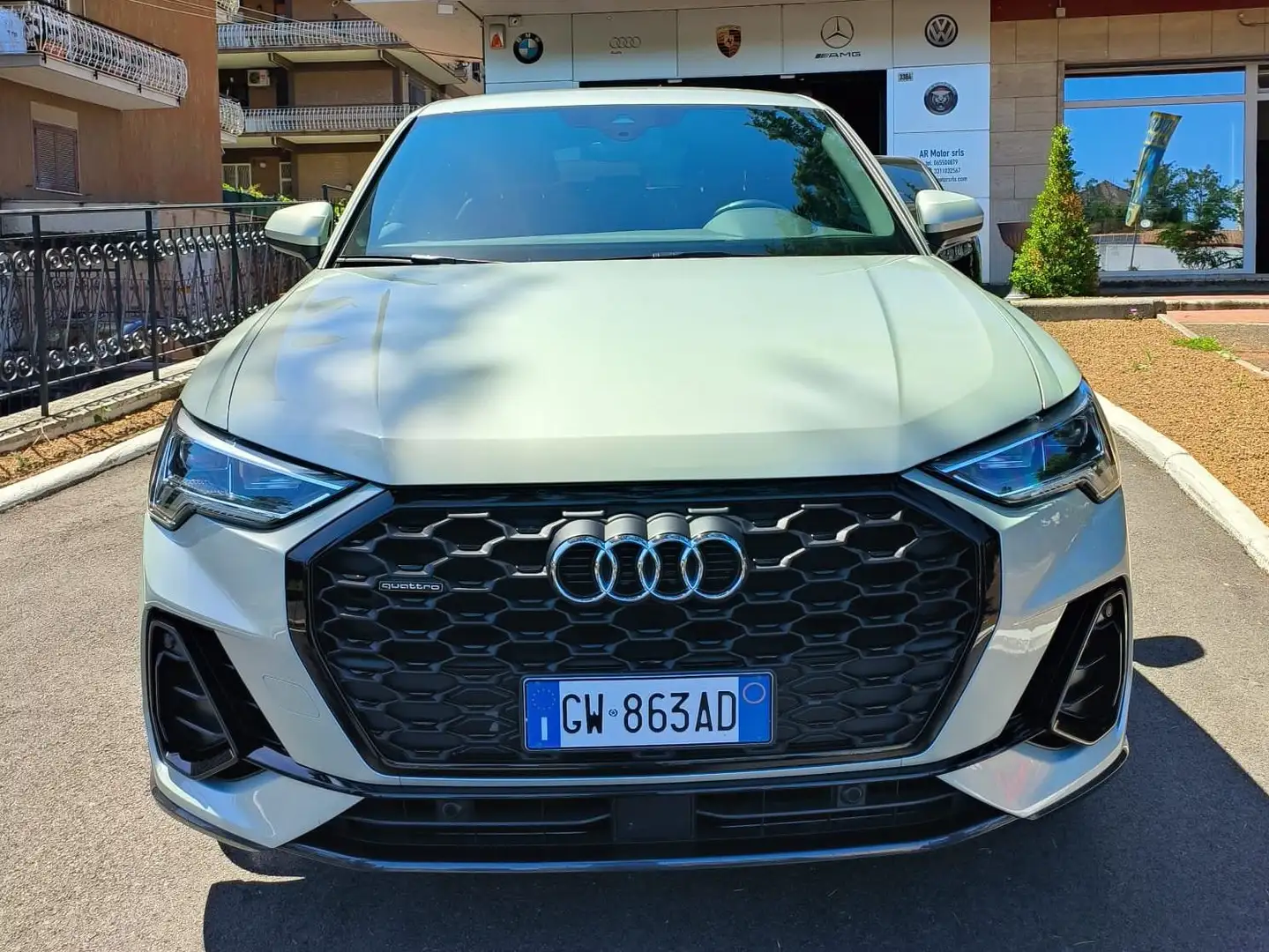 Audi Q3 Sportback 35 tdi quattro s-tronic S Line in sede Gris - 1