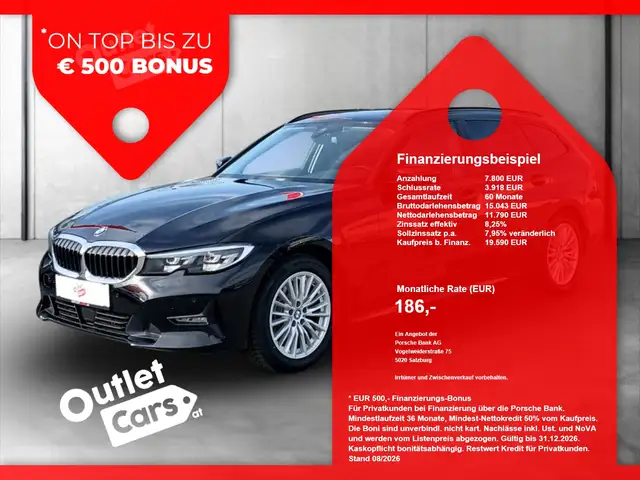 BMW 316 d Touring NAVI+RADAR+Virtual+DynLicht+LM+AUT