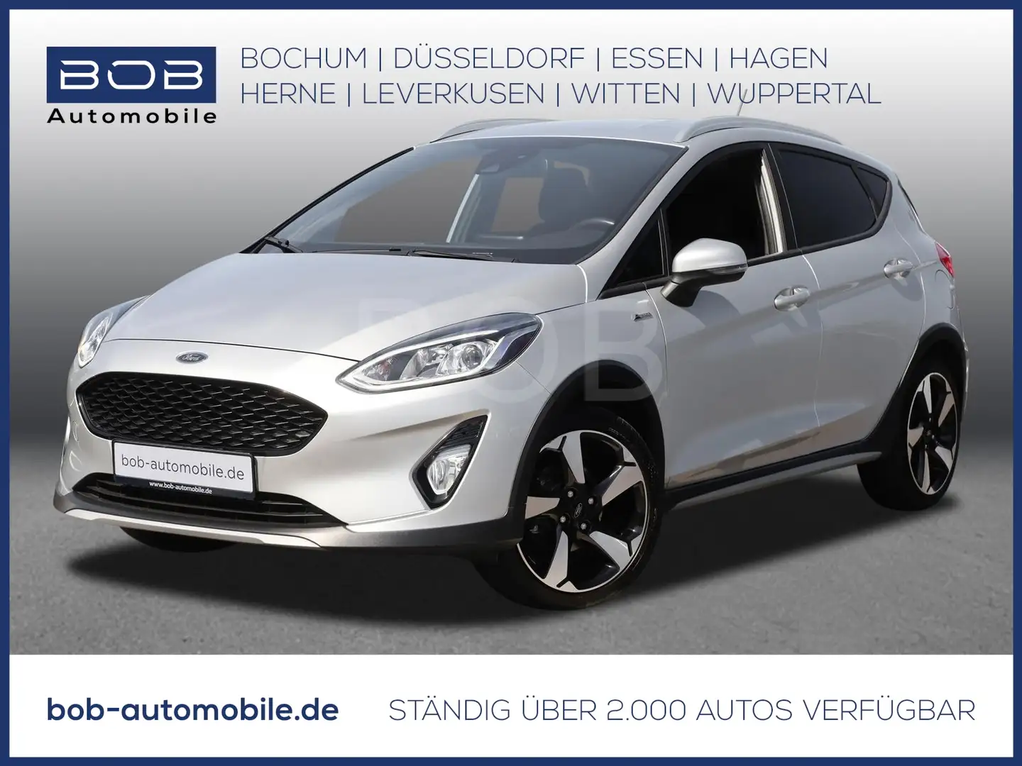 Ford Fiesta 1.0 Active Colourline KLIMA SHZ LRH BT LM Argent - 1