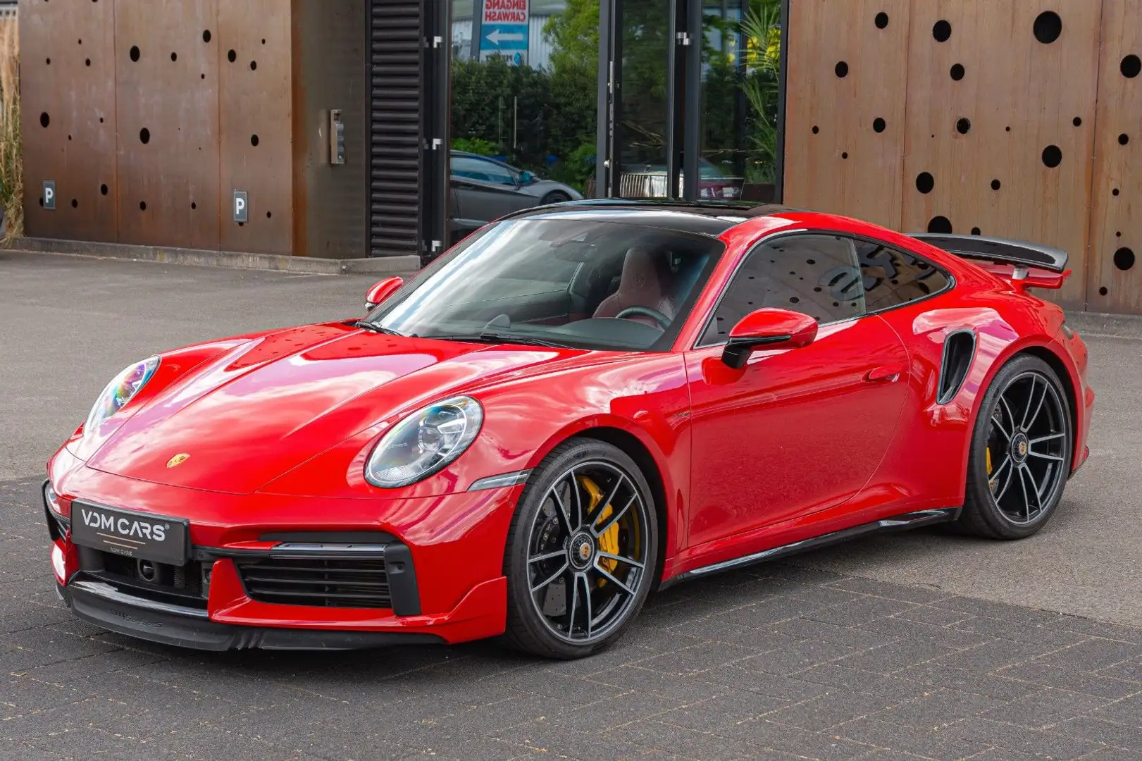 Porsche 911 Turbo S *AKRA*AERO*CARBON*LIFT*360*18-WEG* Rot - 2