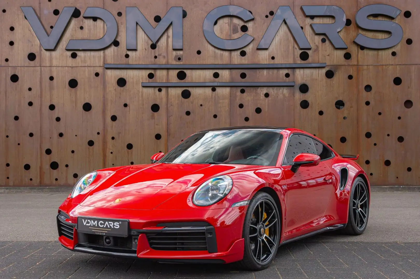 Porsche 911 Turbo S *AKRA*AERO*CARBON*LIFT*360*18-WEG* Rot - 1