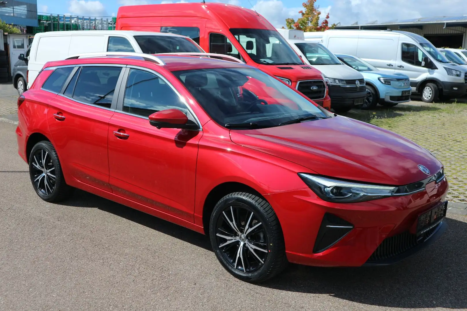 MG MG5 Luxury Standard Range 360°Kamera Leder Navi Rot - 2