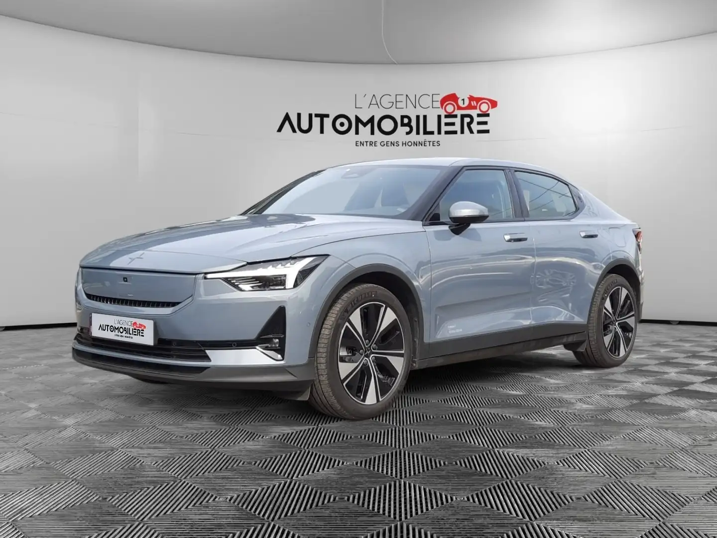 Polestar 2 69 kWh Standard Range Single*TVA/Garantie Polestar Gris - 1