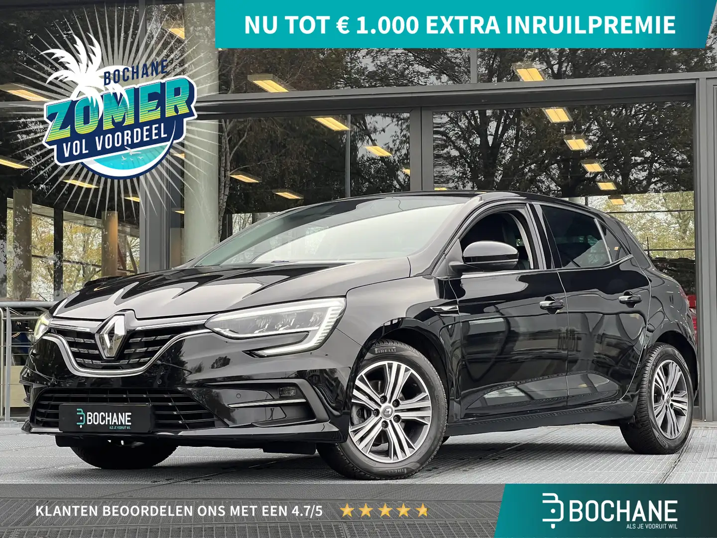 Renault Megane 1.3 TCe 140 EDC Intens | Navigatie | Automaat | Ca Noir - 1
