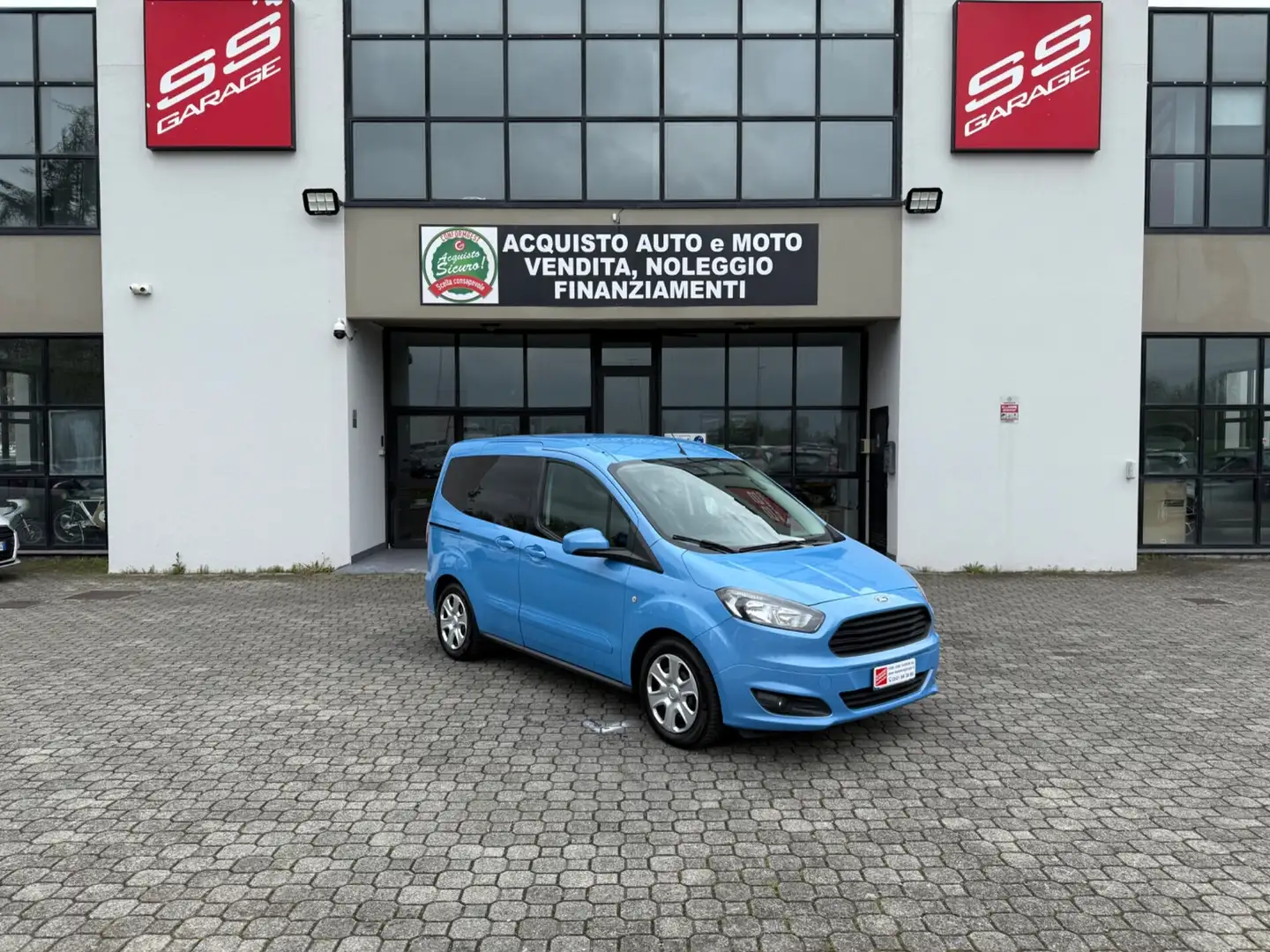 Ford Tourneo Courier Tourneo Courier 1.0 EcoBoost 100 CV Titanium Blu/Azzurro - 1