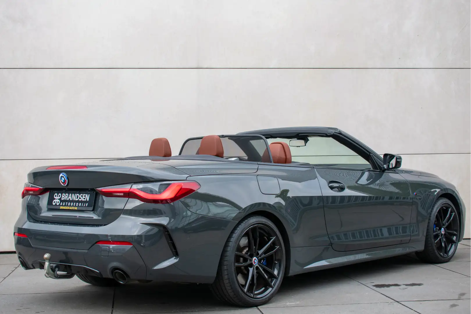 BMW 430 4-serie Cabrio 430i High Executive M-Sport -H&K-19 Gris - 2