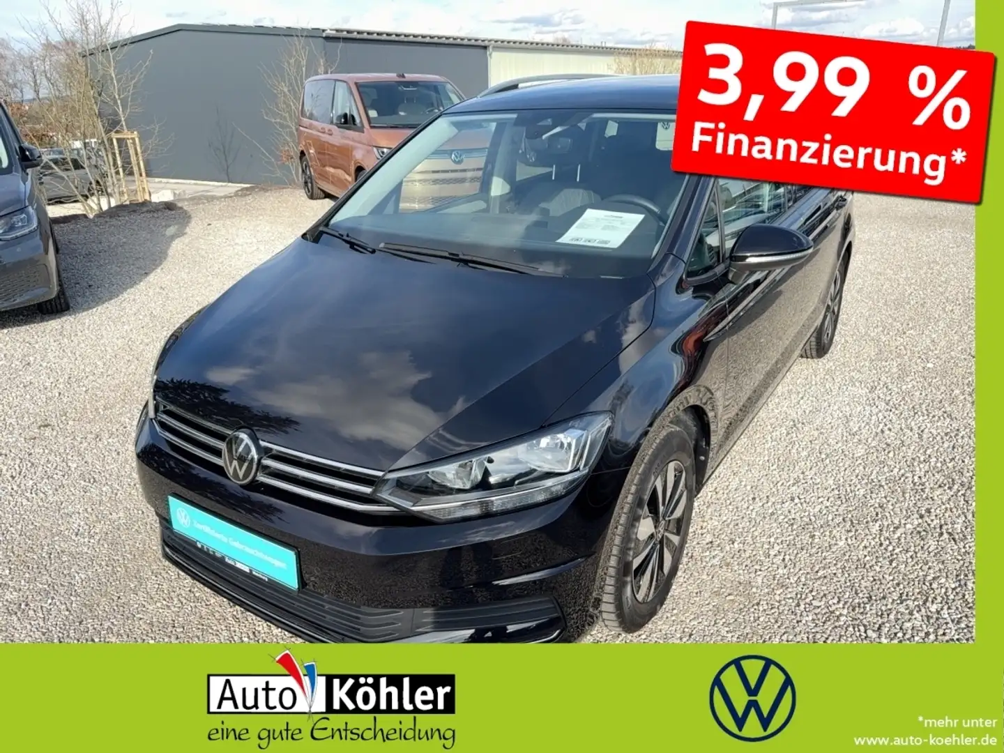 Volkswagen Touran Move TDi Aktionspreis! Gültig nur bis zum 28 Juni! Schwarz - 1