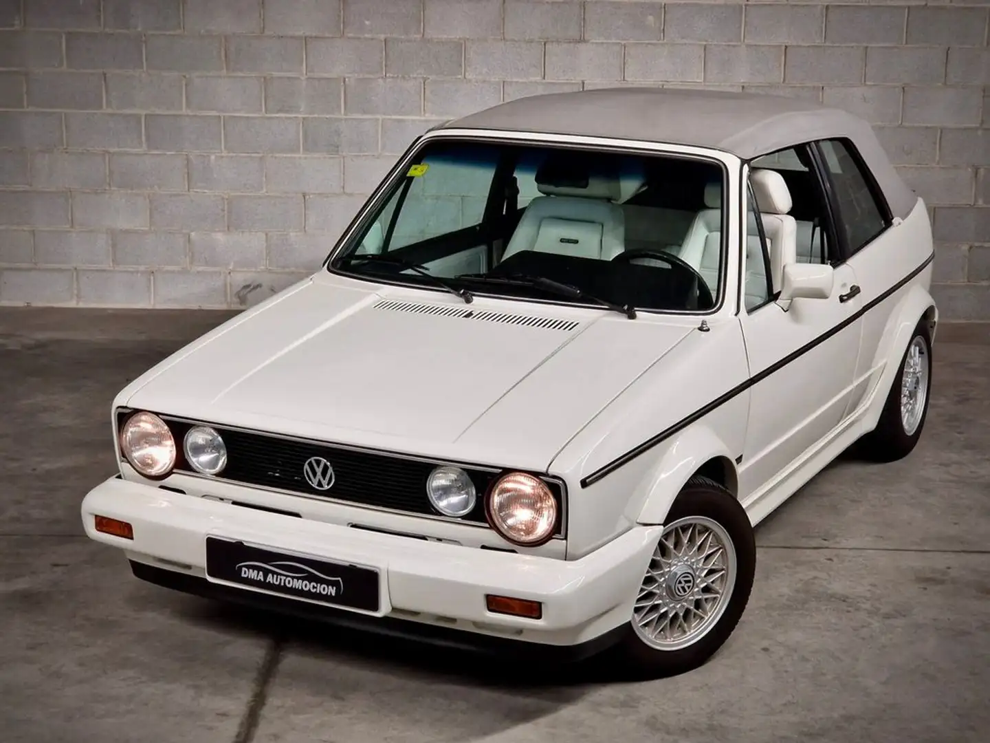 Volkswagen Golf CABRIOLET Blanc - 1