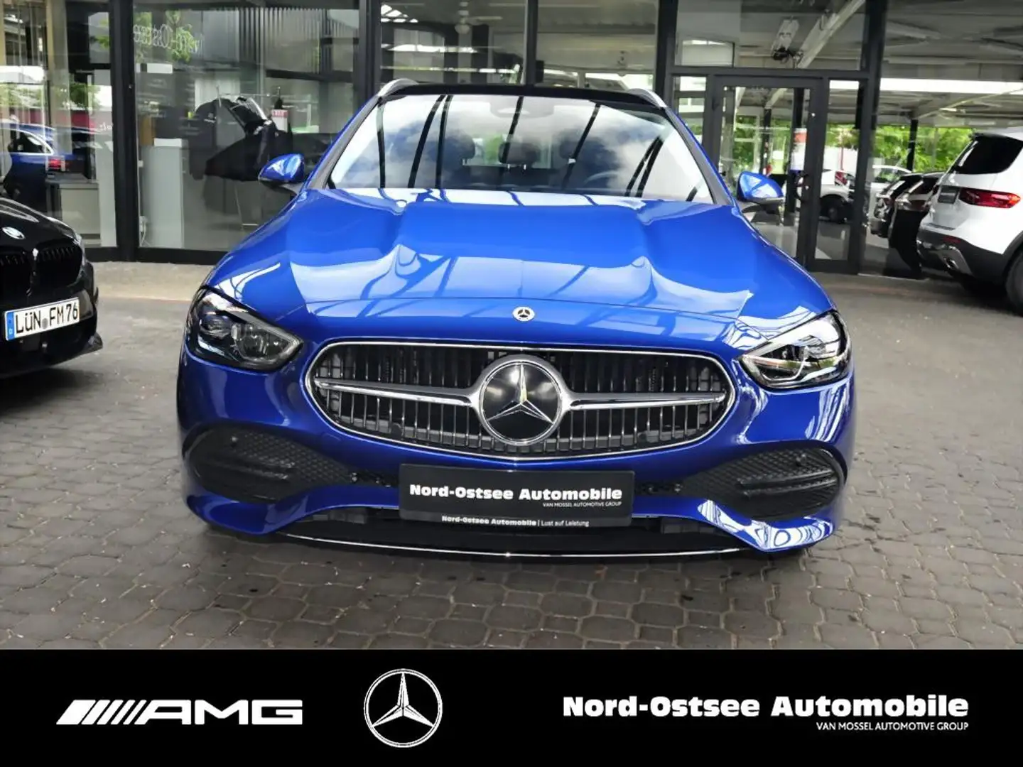 Mercedes-Benz C 300 de T 4M AVANTGARDE ADV.+ PANO AHK MEMORY Blauw - 2