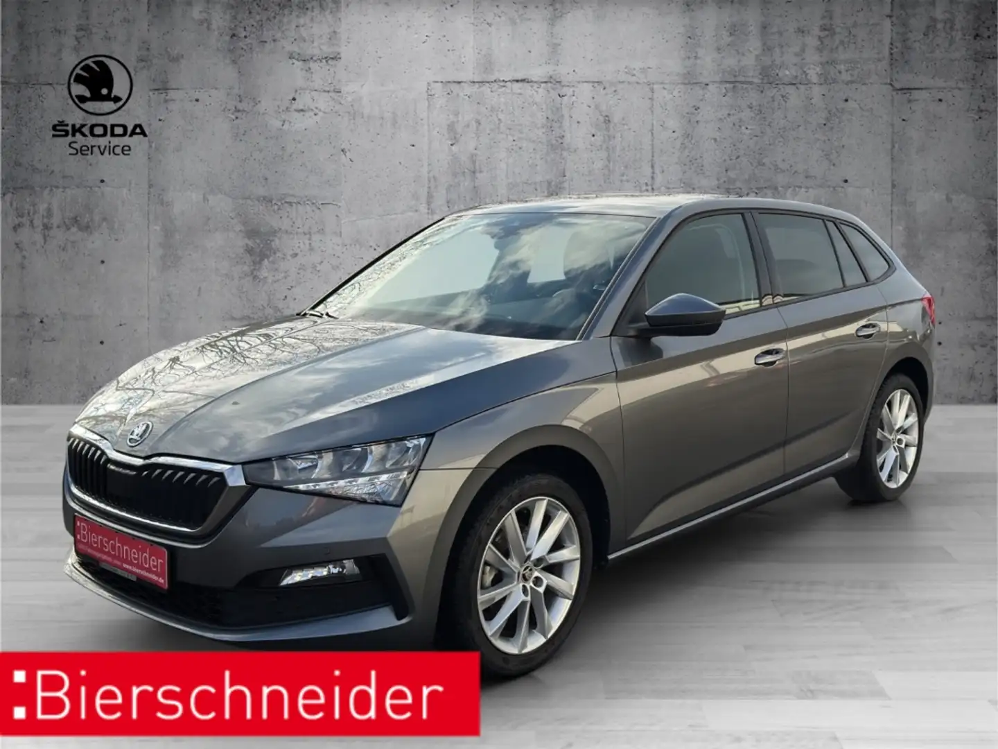 Skoda Scala 1.0 TSI DSG Style LED Navi Kamera Smart Digital Co Gris - 1